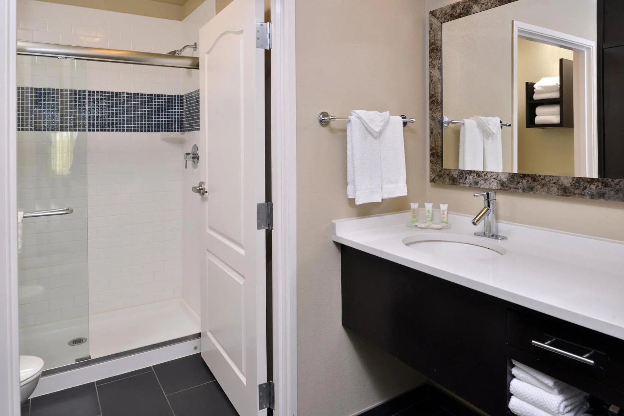 Bathroom in Staybridge Suites San Antonio-Stone Oak by IHG