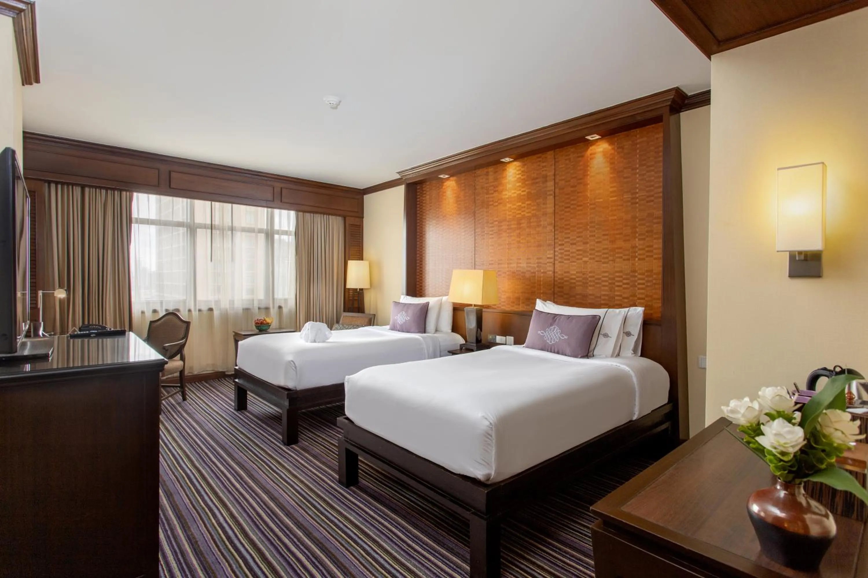 Photo of the whole room, Bed in The Sukosol Hotel