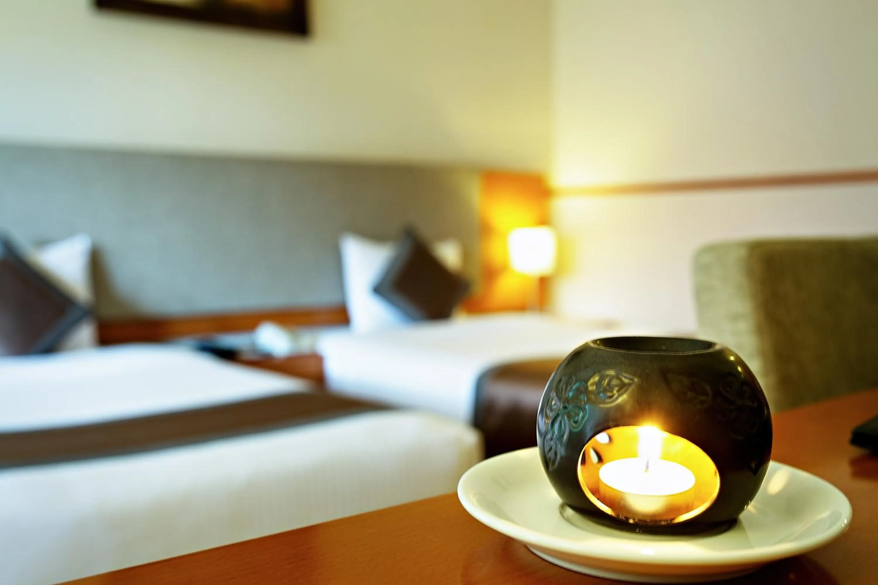 Bed in Muong Thanh Holiday Da Lat Hotel