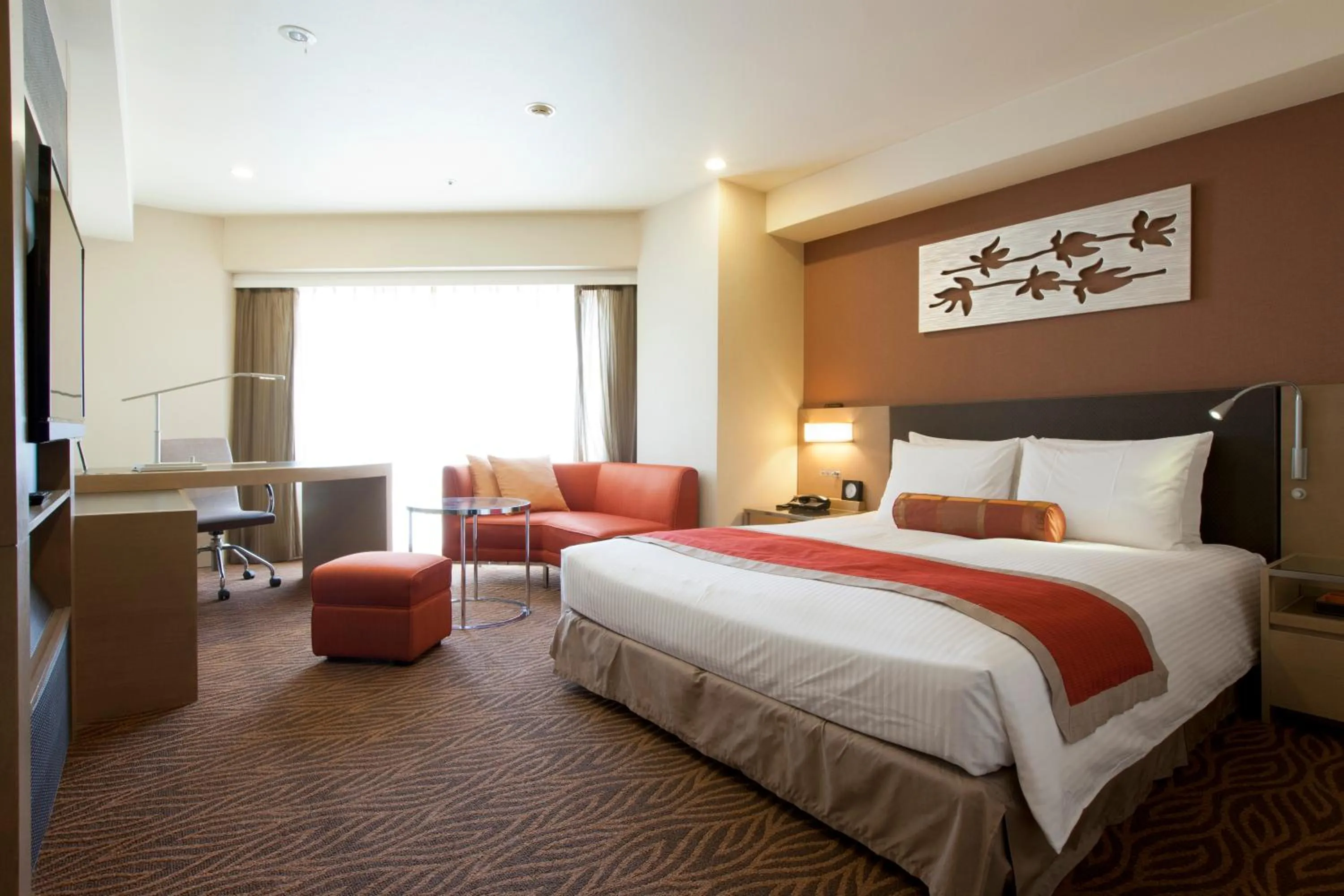 Bed in Hotel Sardonyx Tokyo