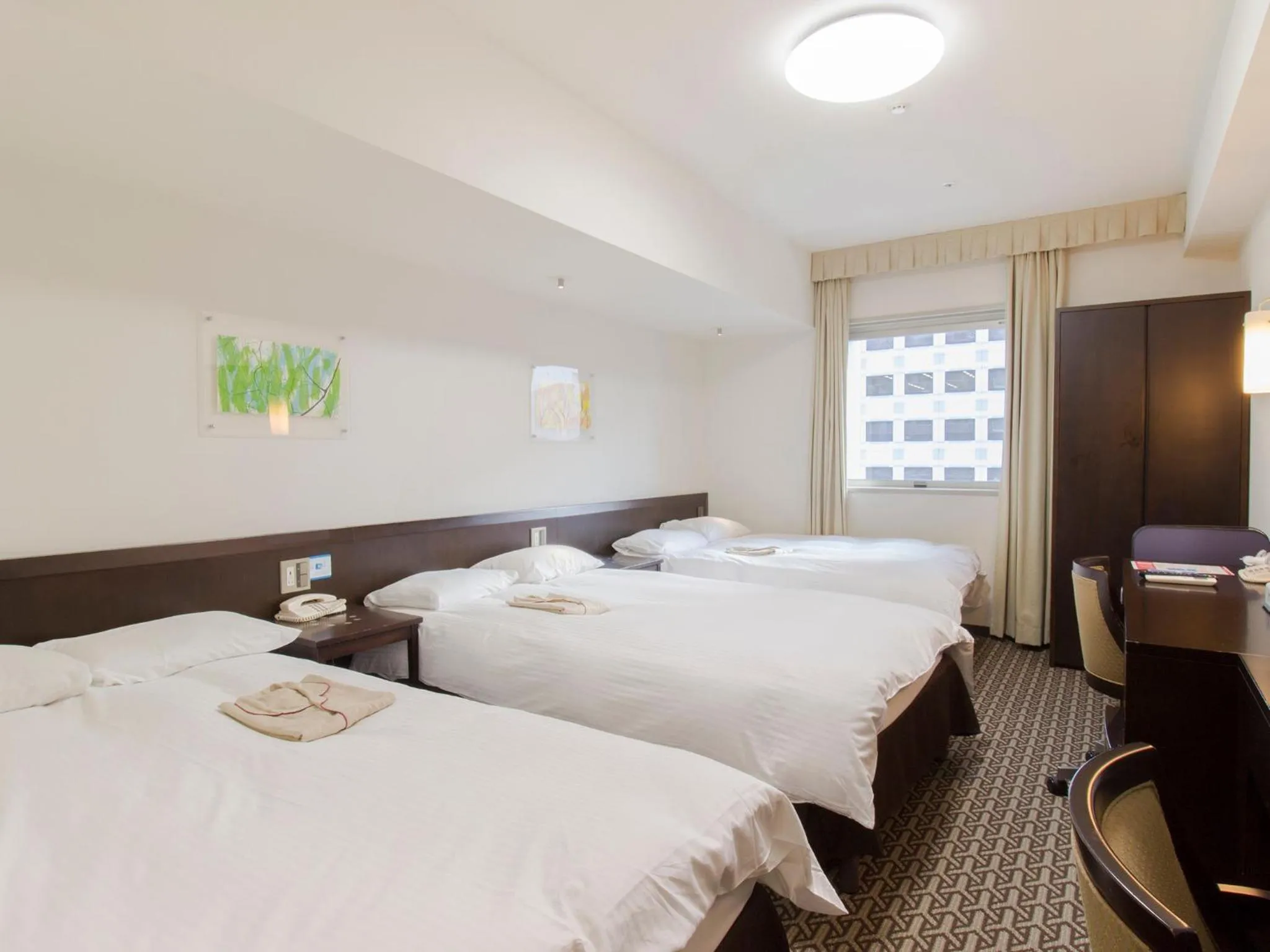 Photo of the whole room, Bed in Hearton Hotel Higashi-Shinagawa