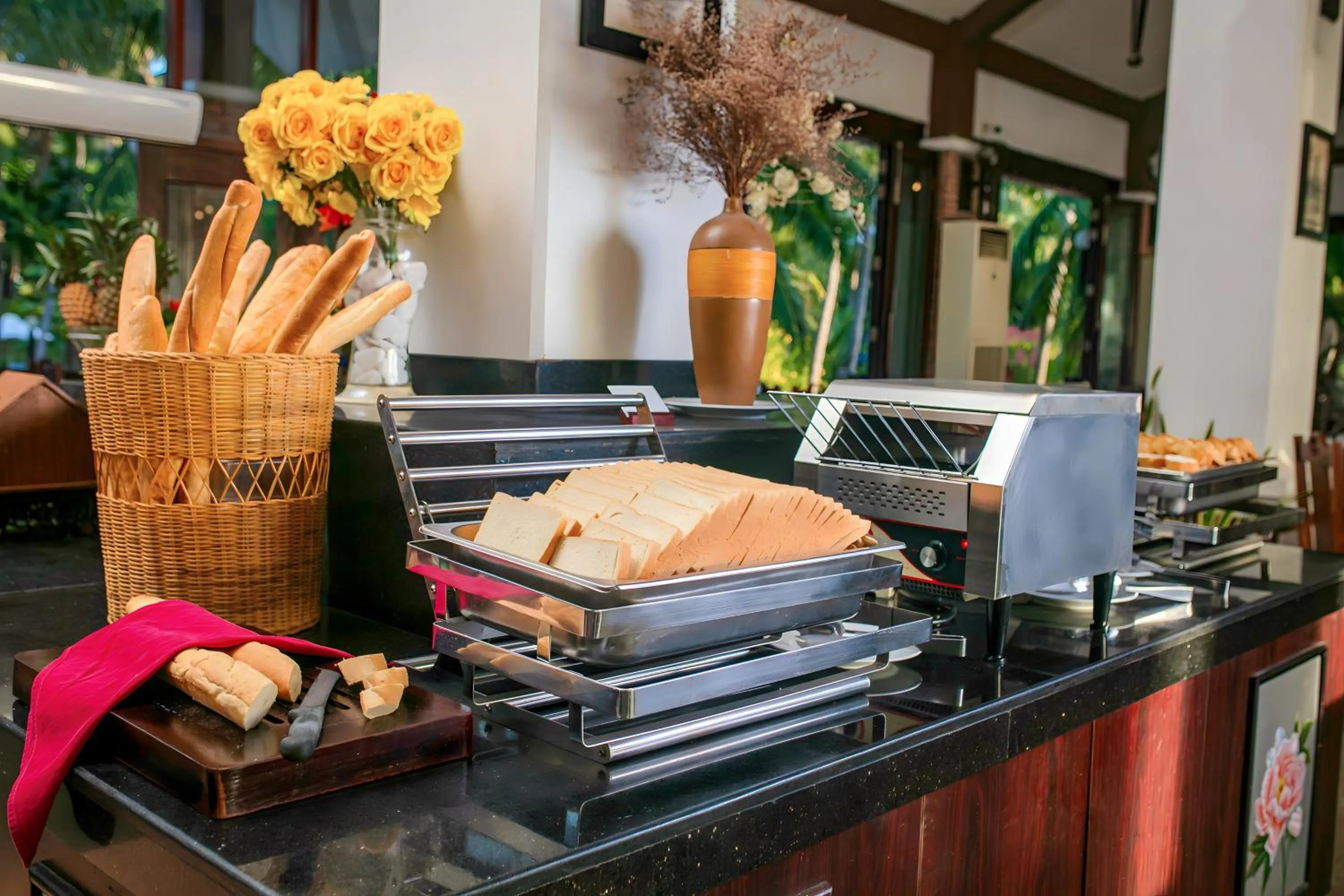 Food in Sea Lion Beach Resort Mui Ne