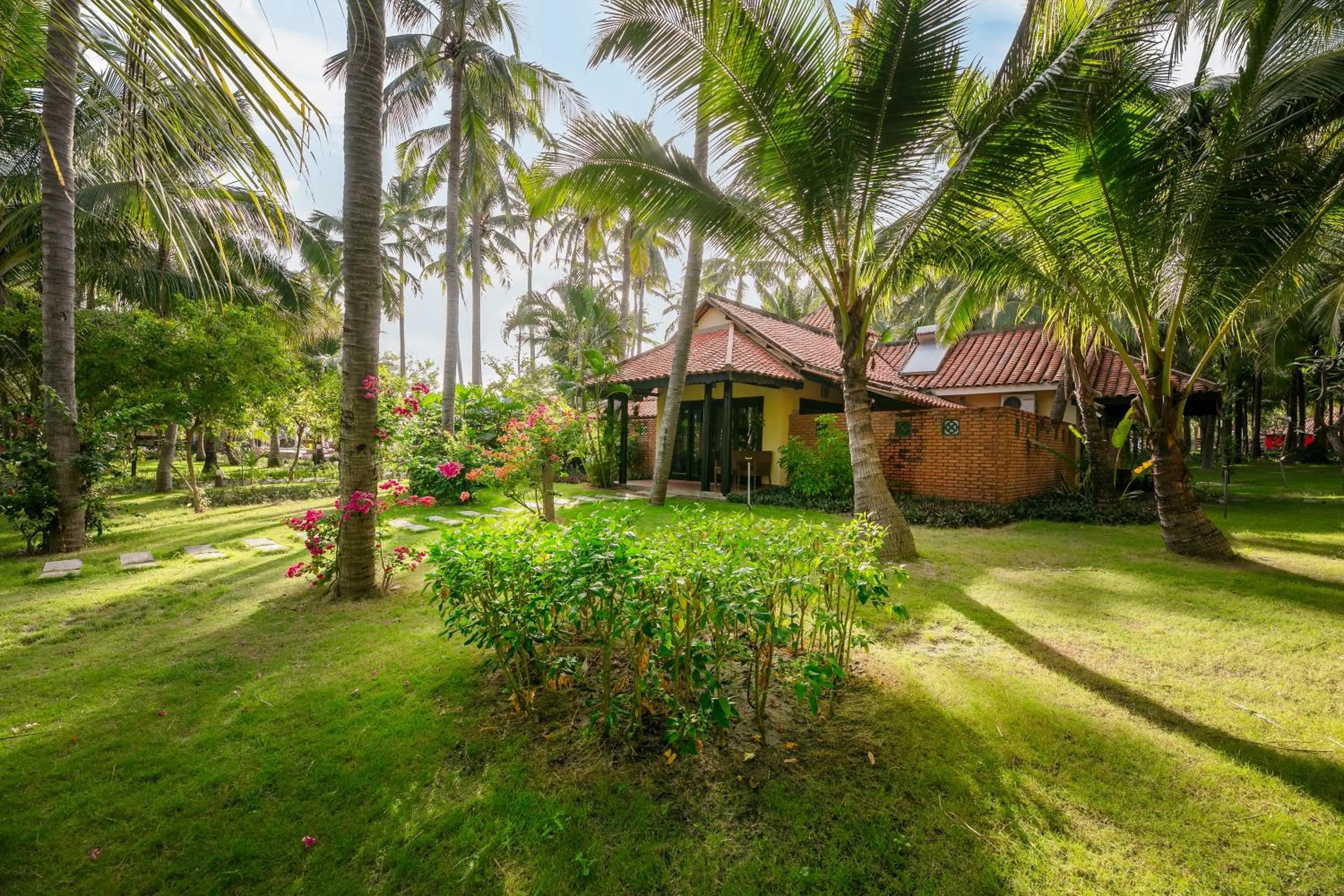 Garden in Sea Lion Beach Resort Mui Ne