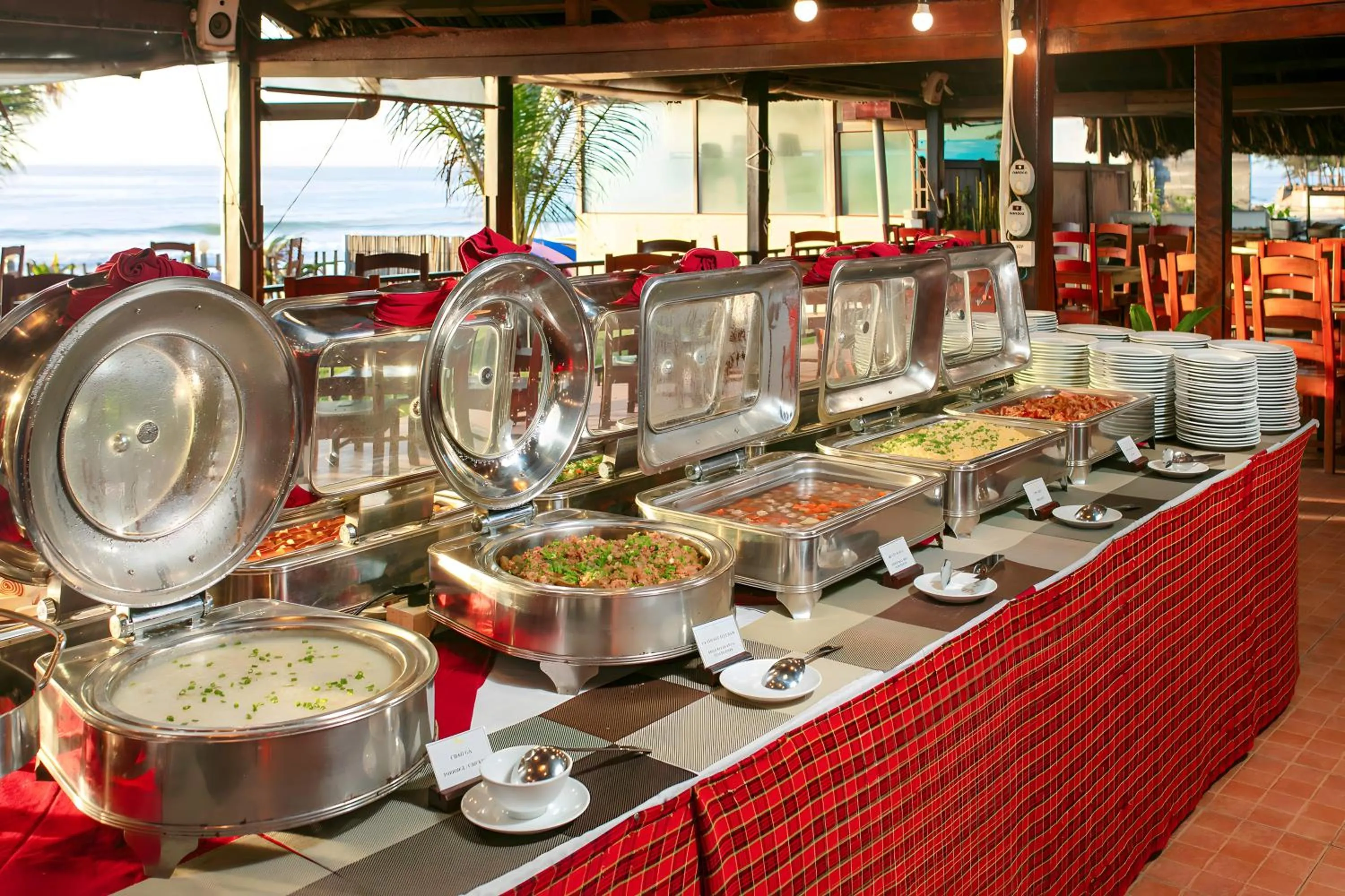 Breakfast in Sea Lion Beach Resort Mui Ne