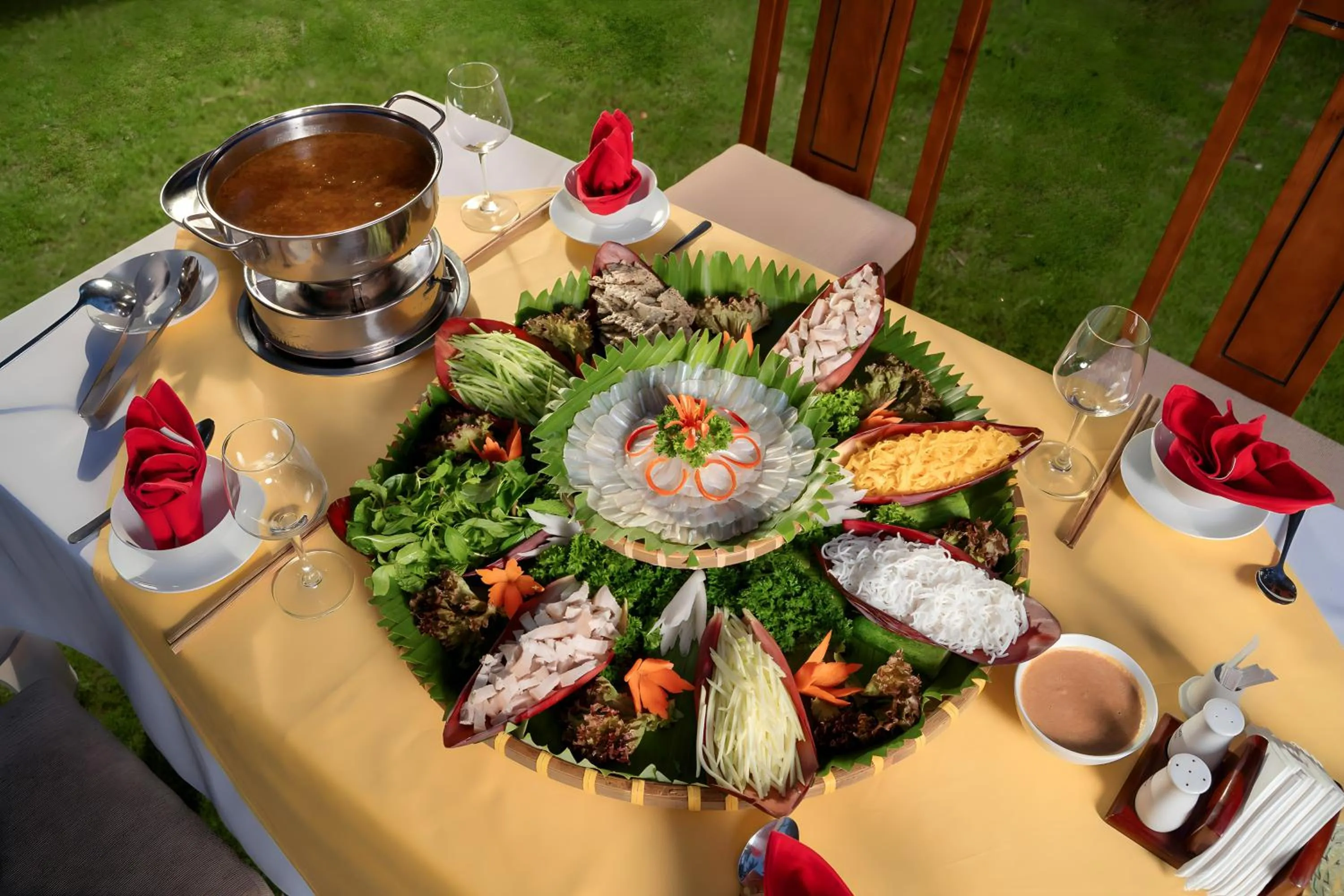 Food in Sea Lion Beach Resort Mui Ne