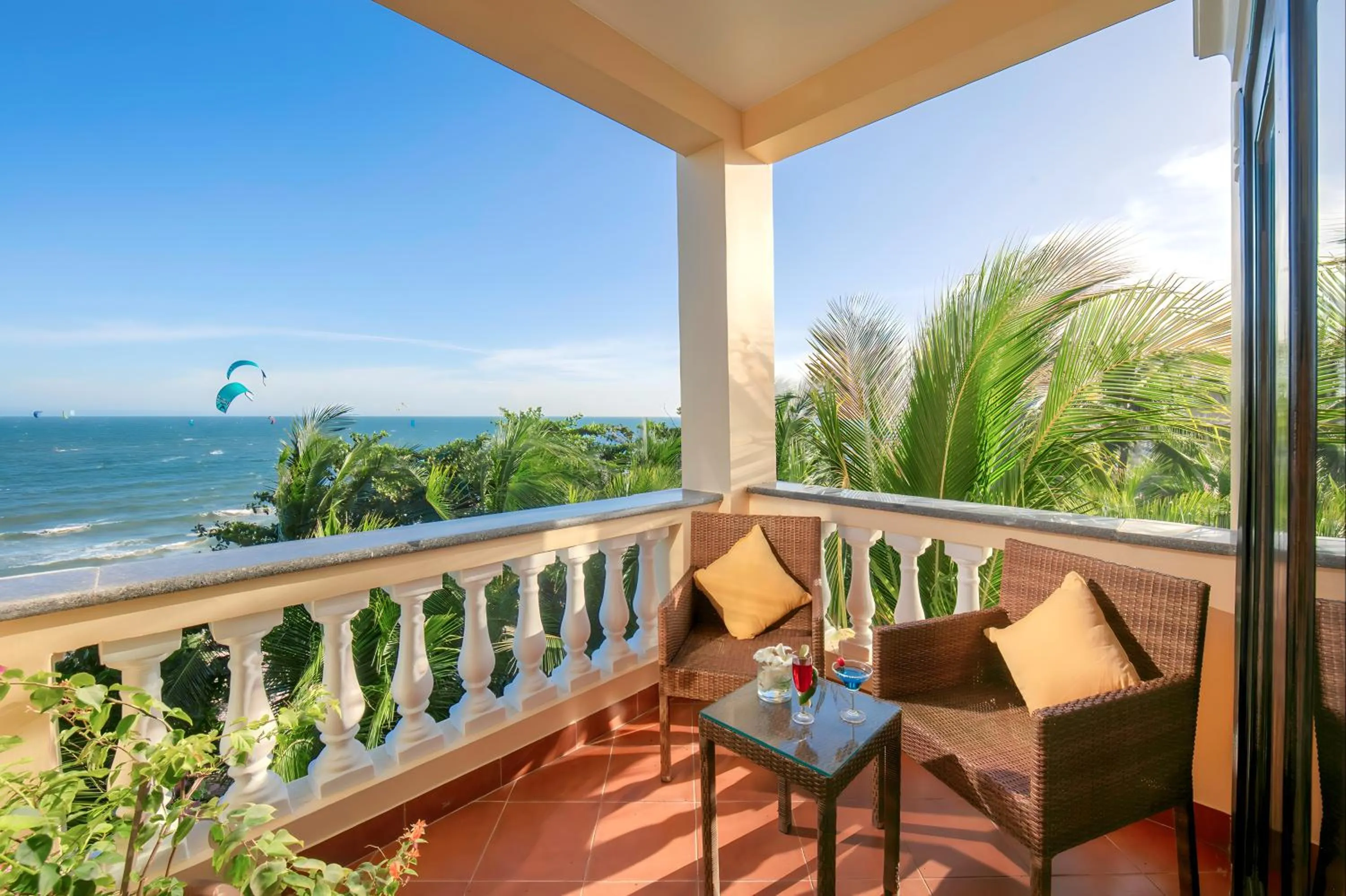 Sea view in Sea Lion Beach Resort Mui Ne