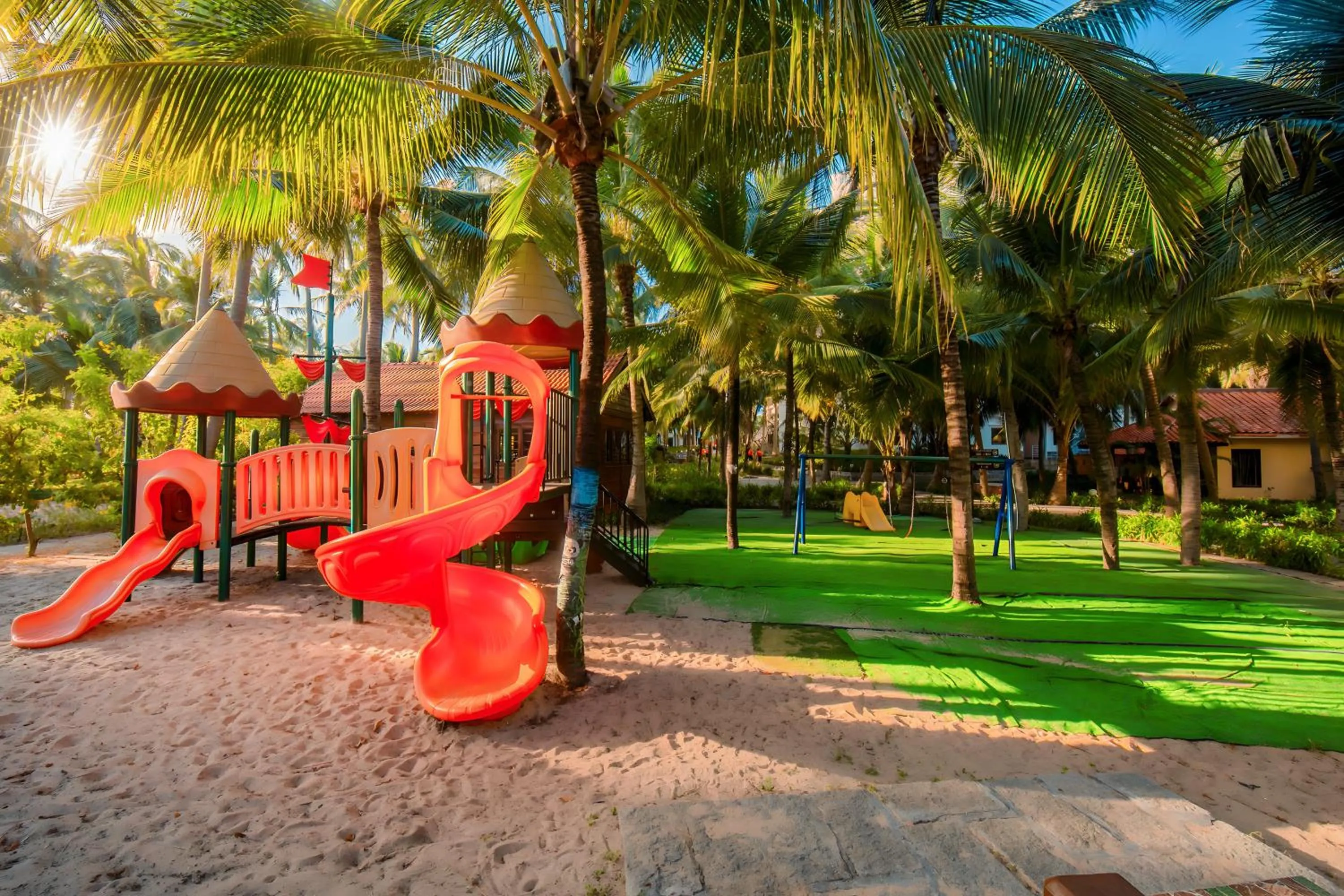 Garden in Sea Lion Beach Resort Mui Ne