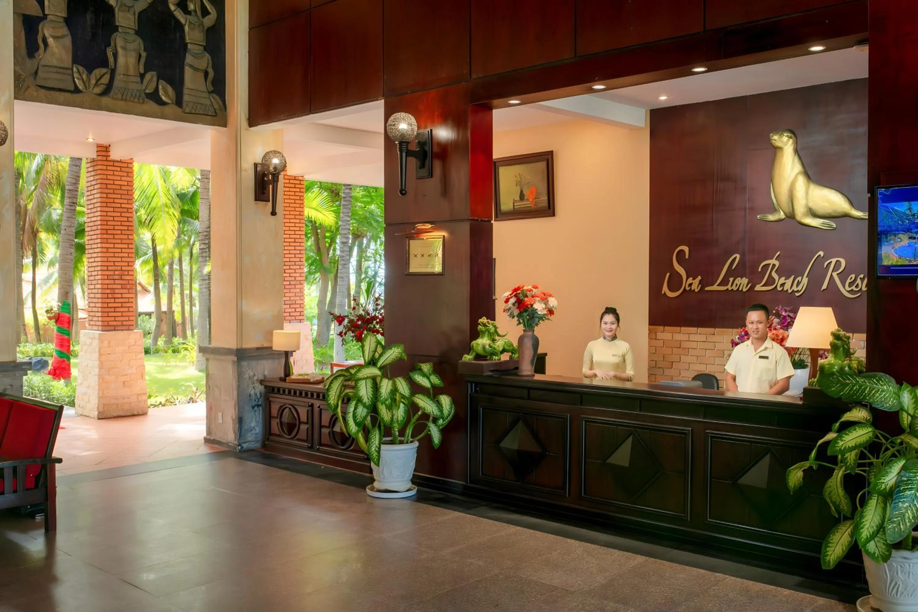 Lobby or reception in Sea Lion Beach Resort Mui Ne