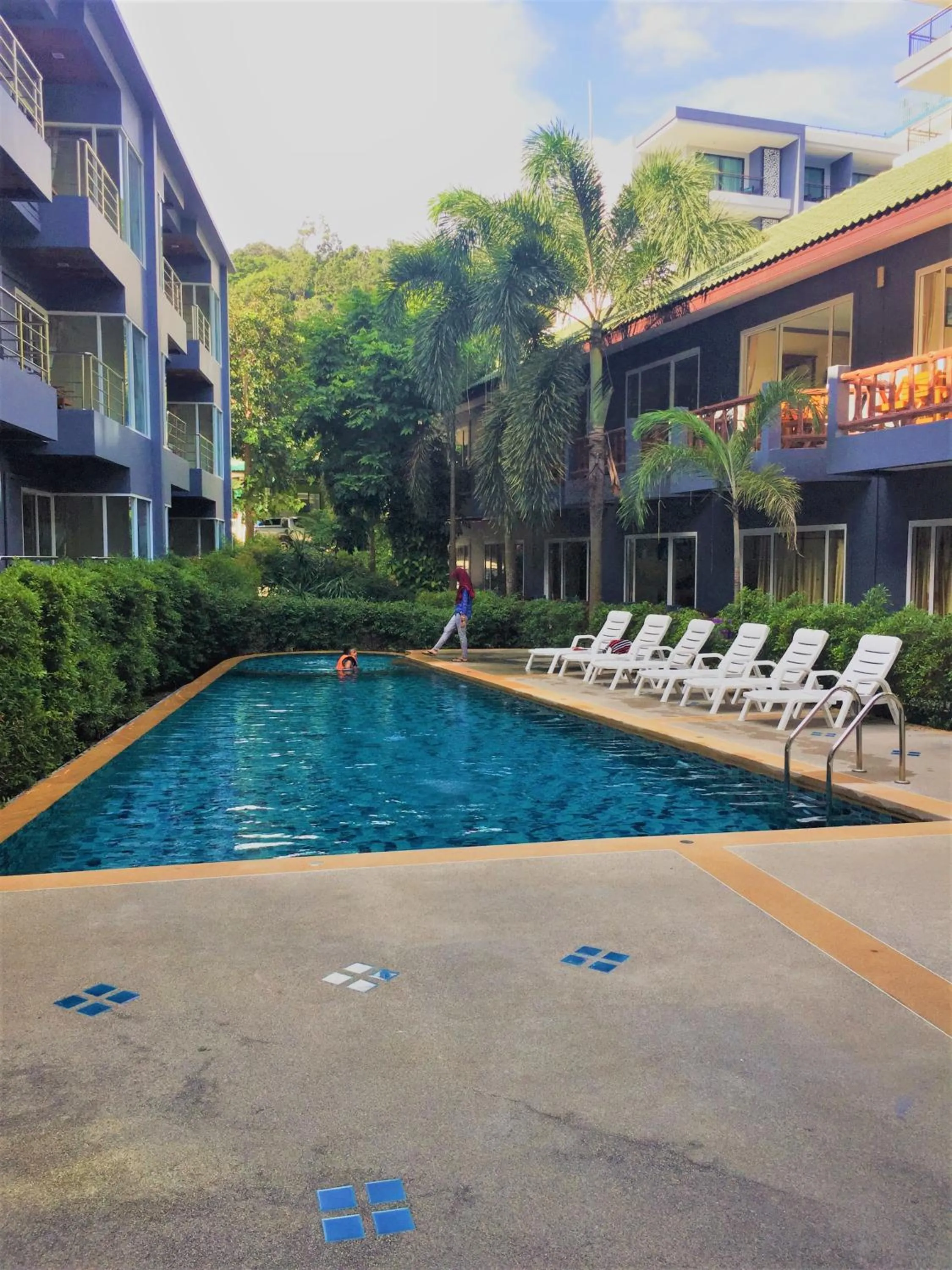 Swimming pool in Aonang Village Resort