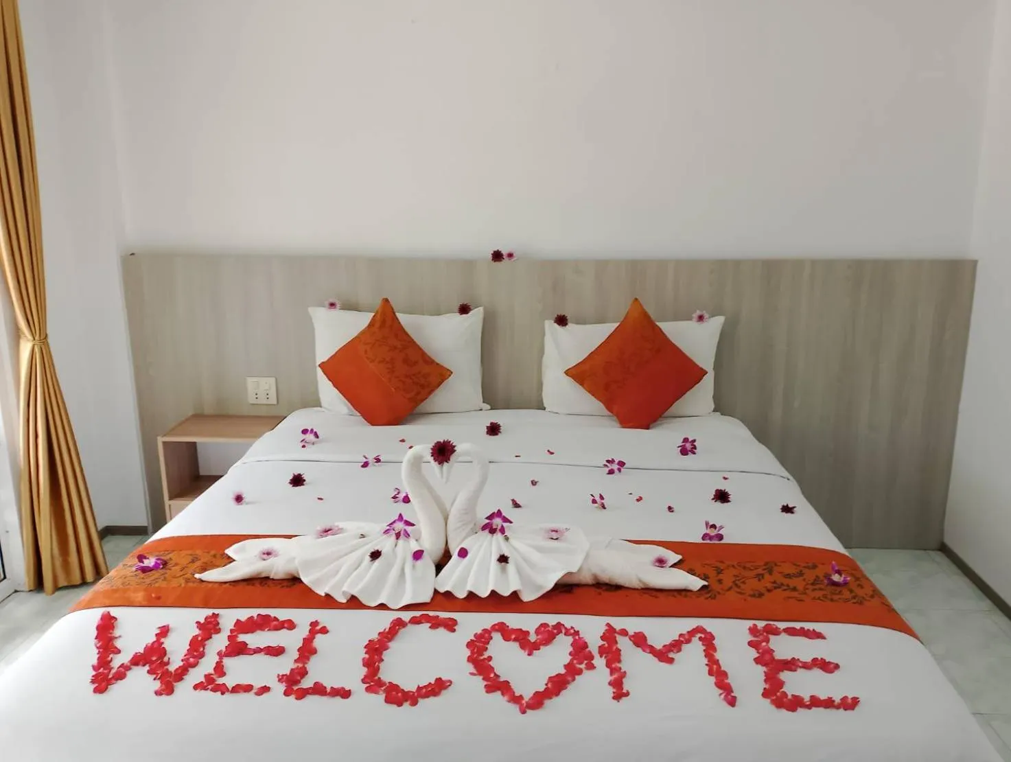 Bed in Aonang Village Resort