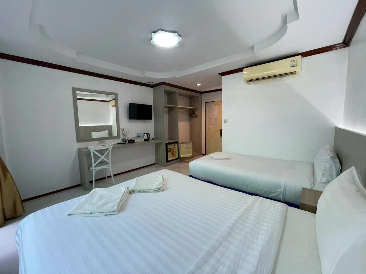 Bed in Aonang Village Resort