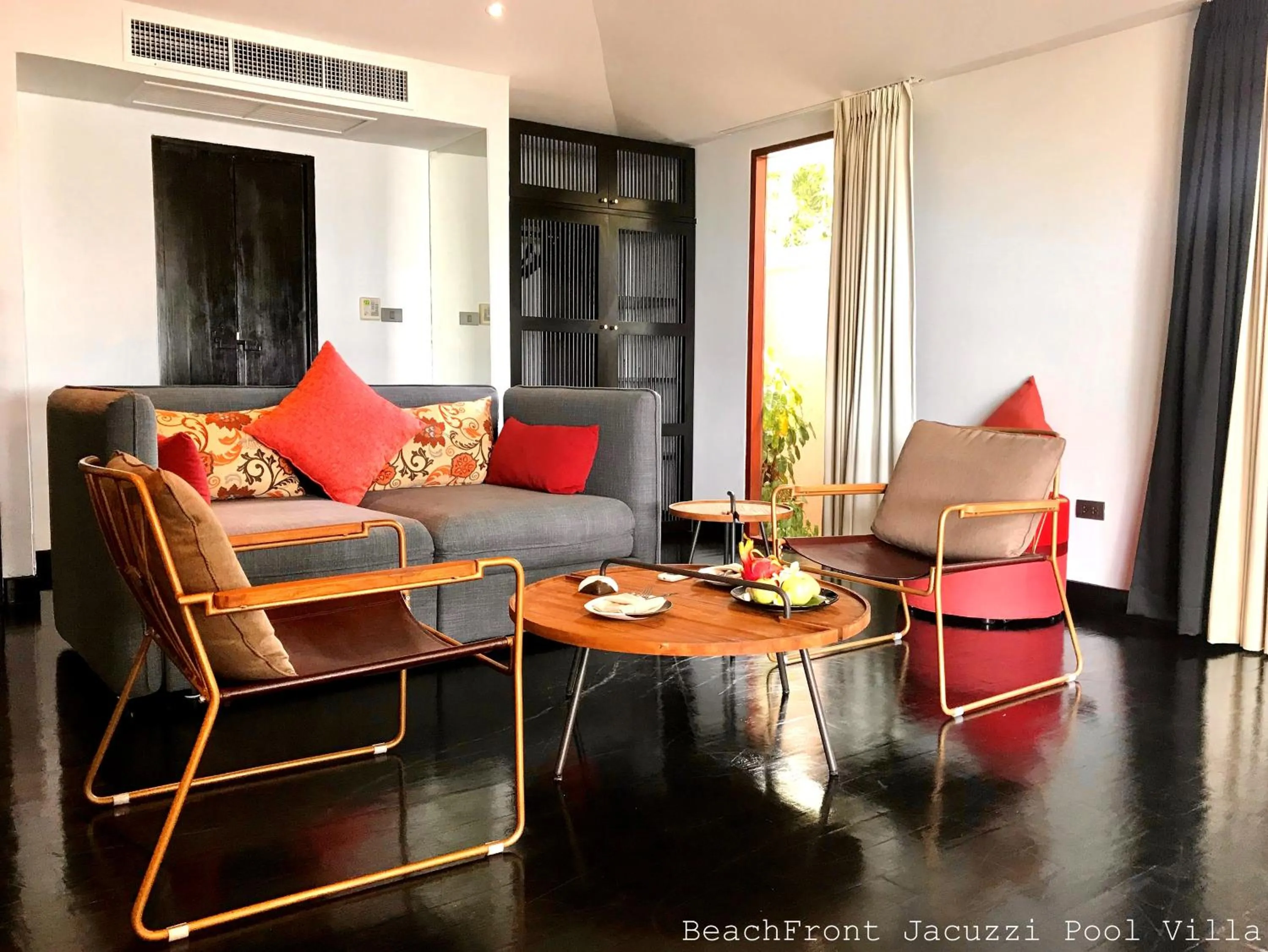 Living room in The Sunset Beach Resort & Spa, Taling Ngam, Ko Samui