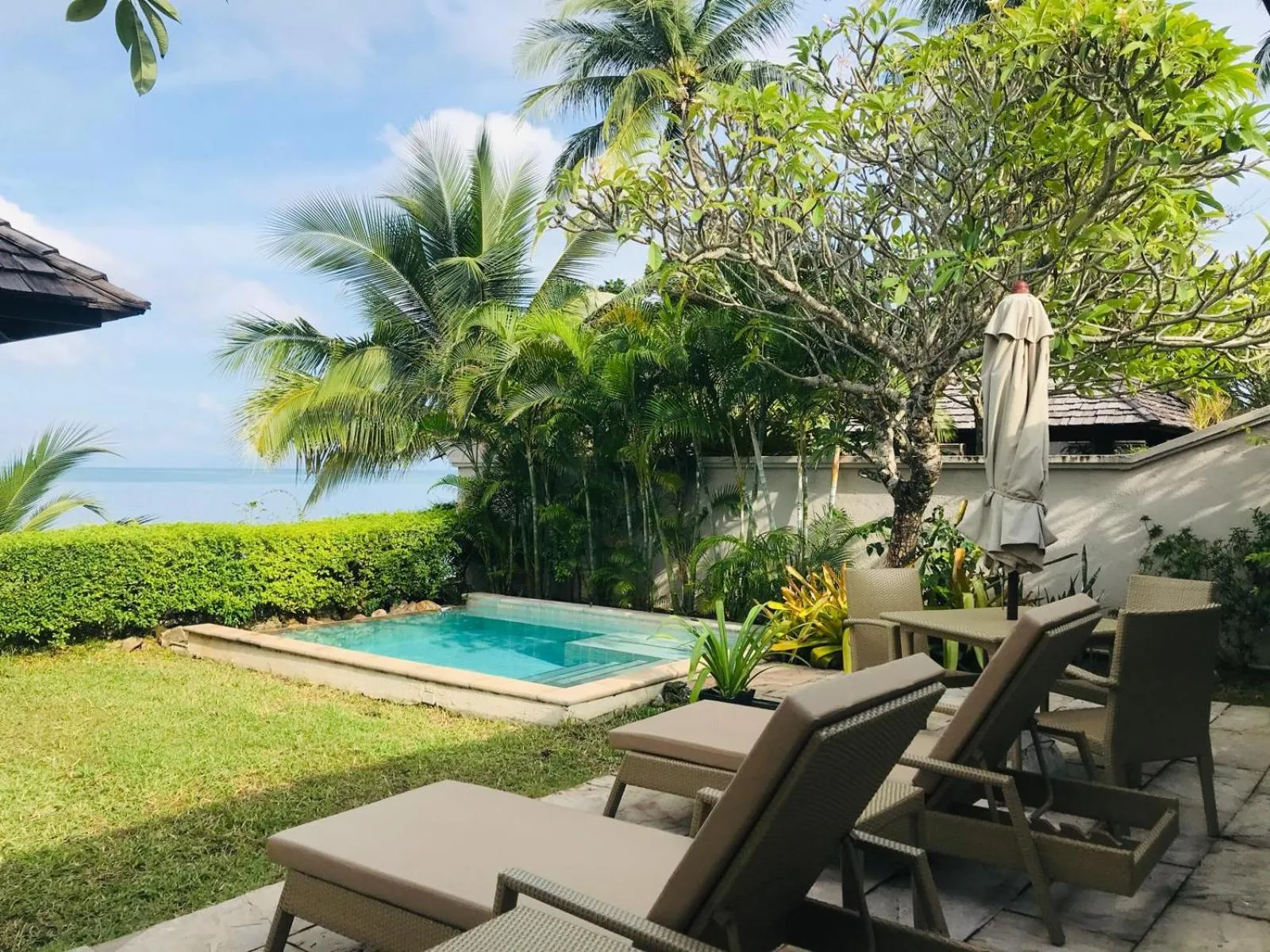 Natural landscape in The Sunset Beach Resort & Spa, Taling Ngam, Ko Samui