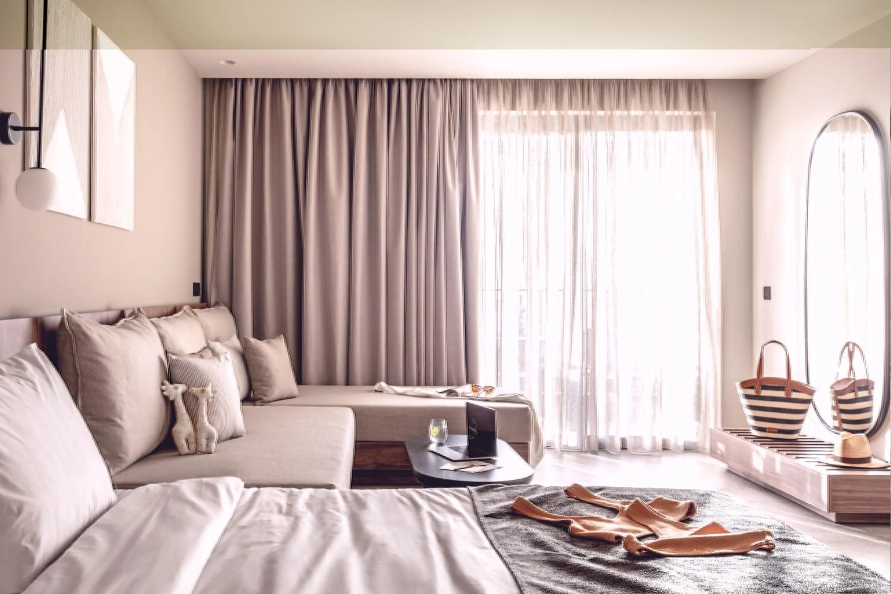 View (from property/room), Bed in Elios Hill