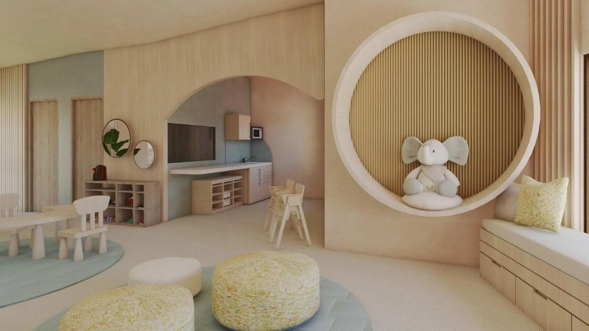 Kids's club in Elios Hill