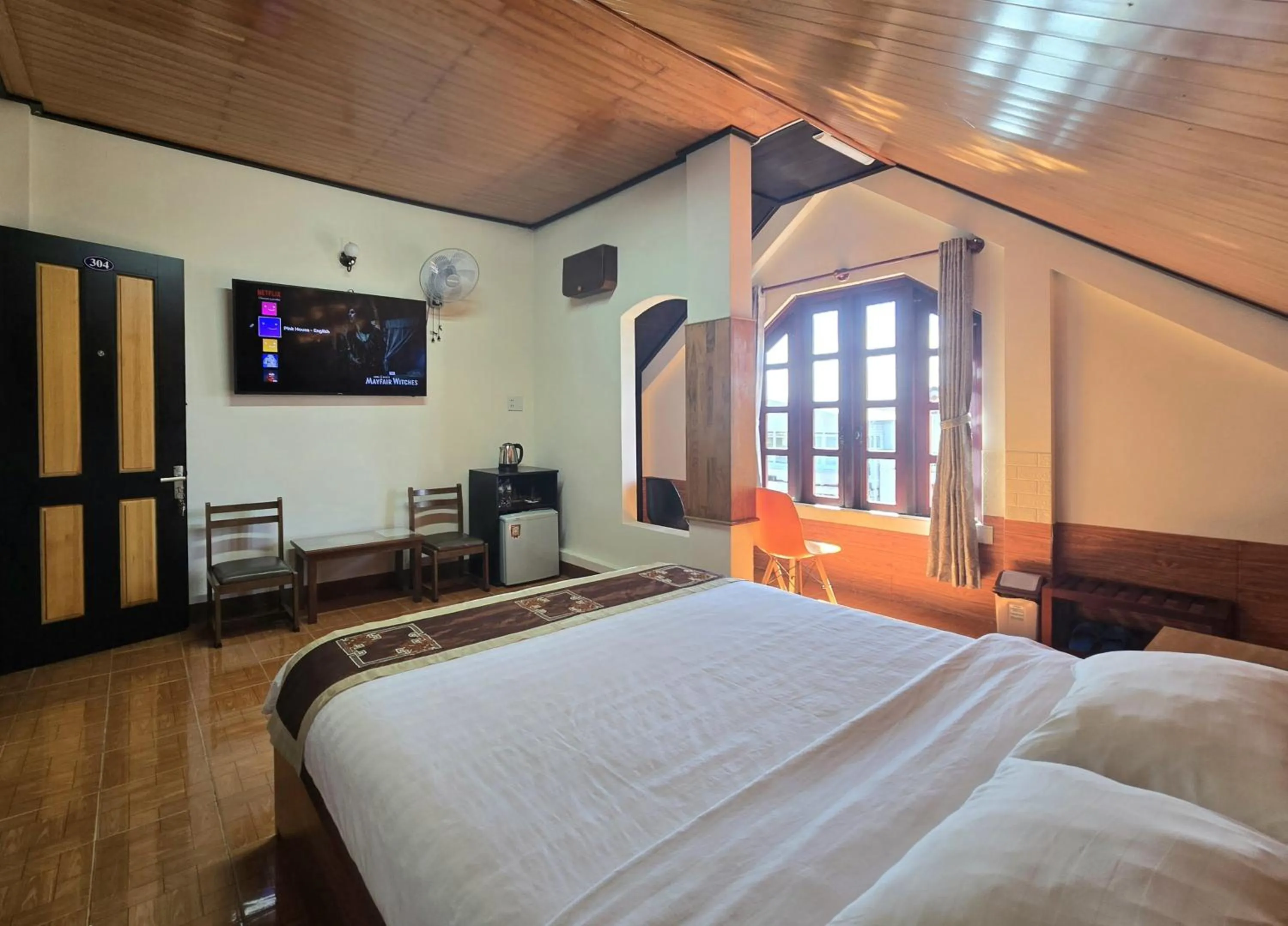 Bed in Villa Pink House