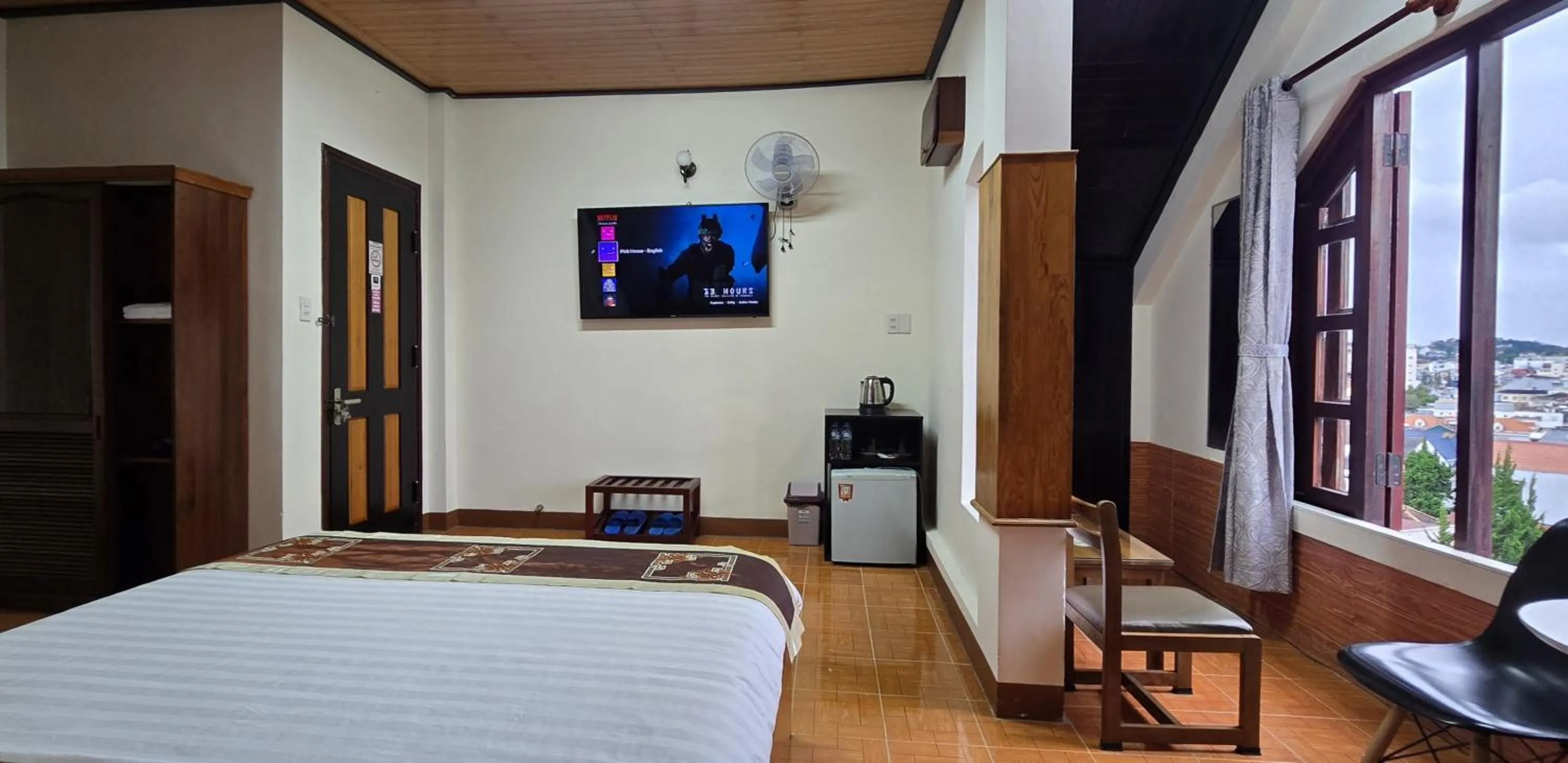 Bed in Villa Pink House