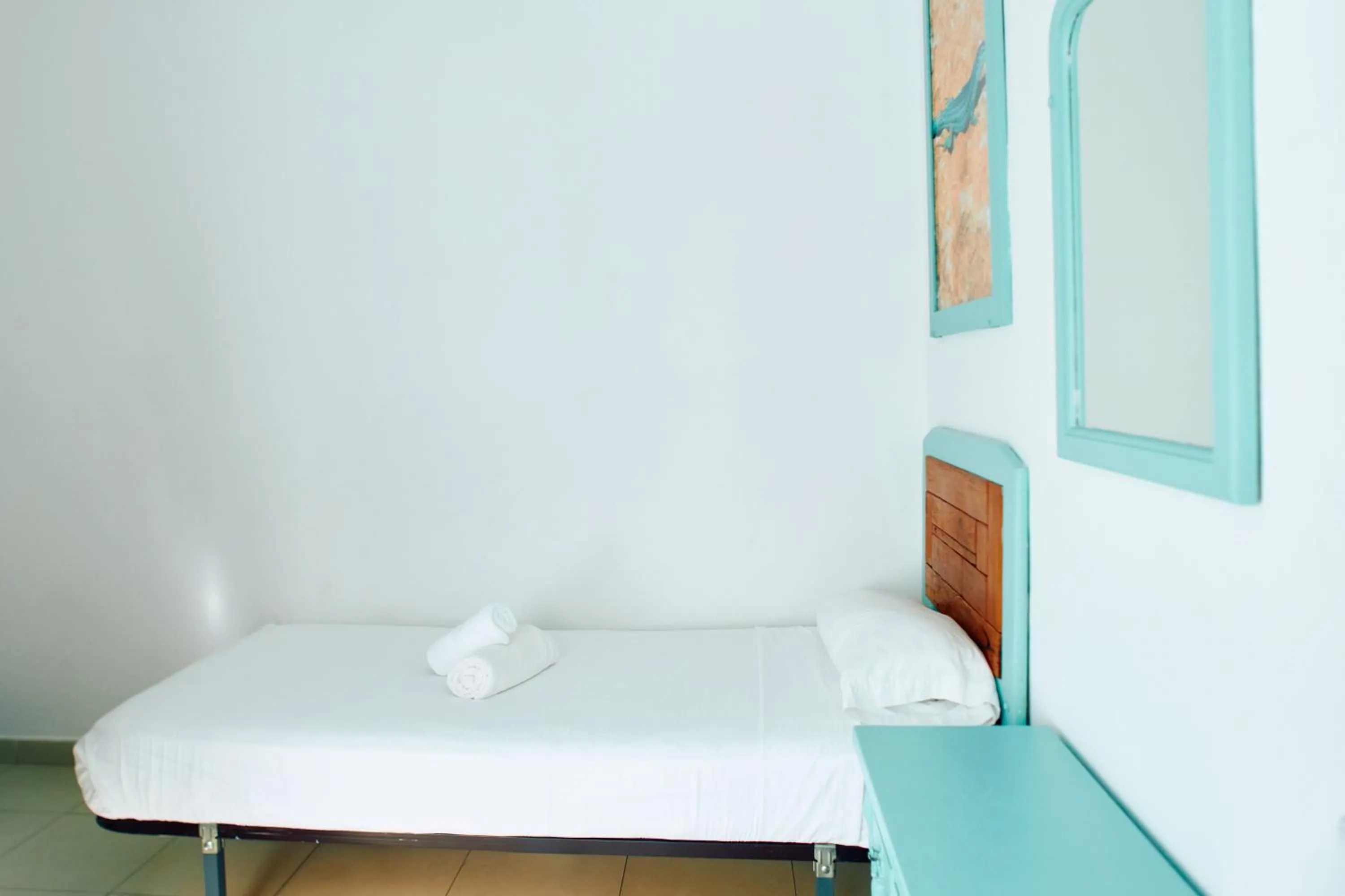 Bed in Hostal Sunset Ibiza