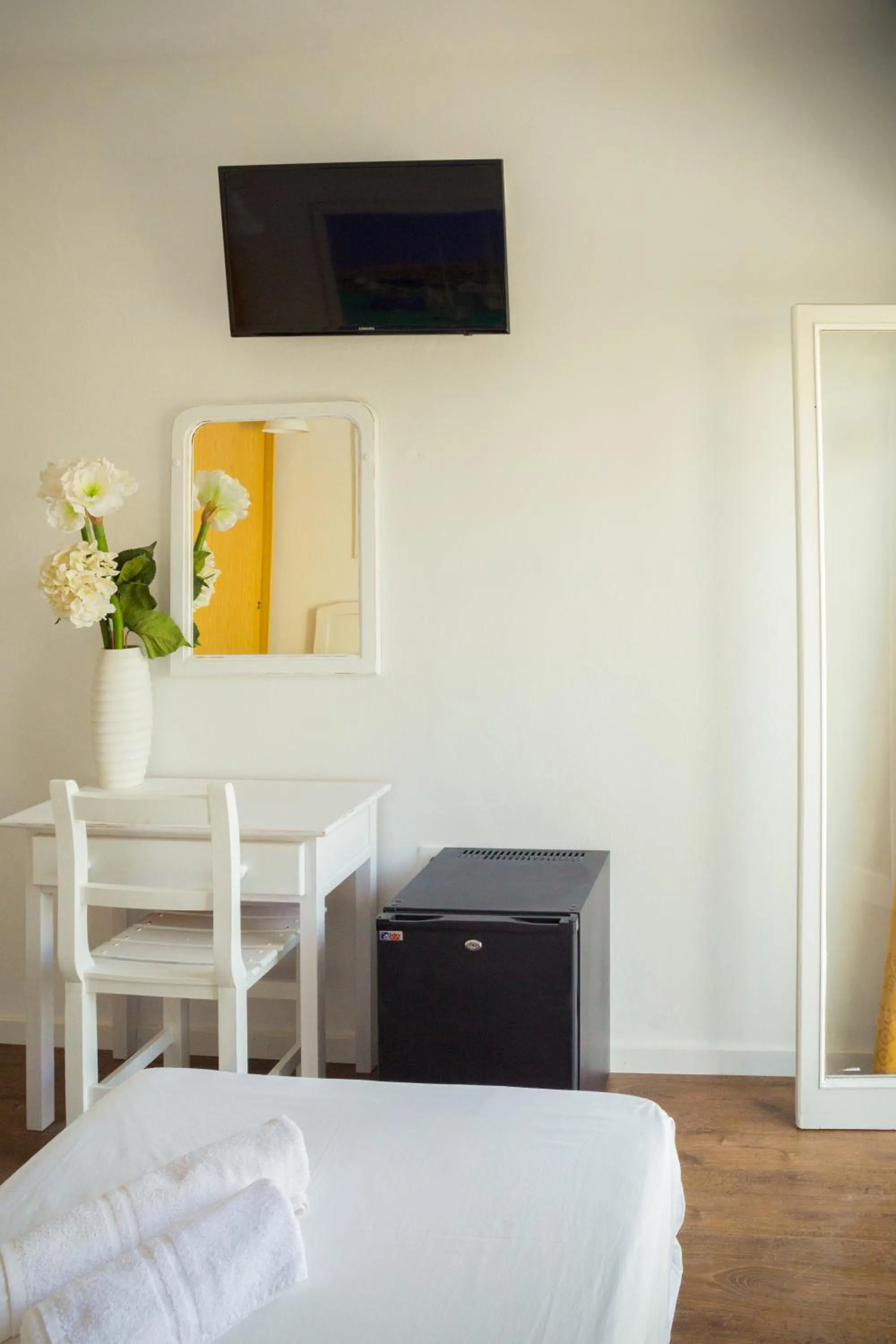 Decorative detail, Bed in Hostal Sunset Ibiza