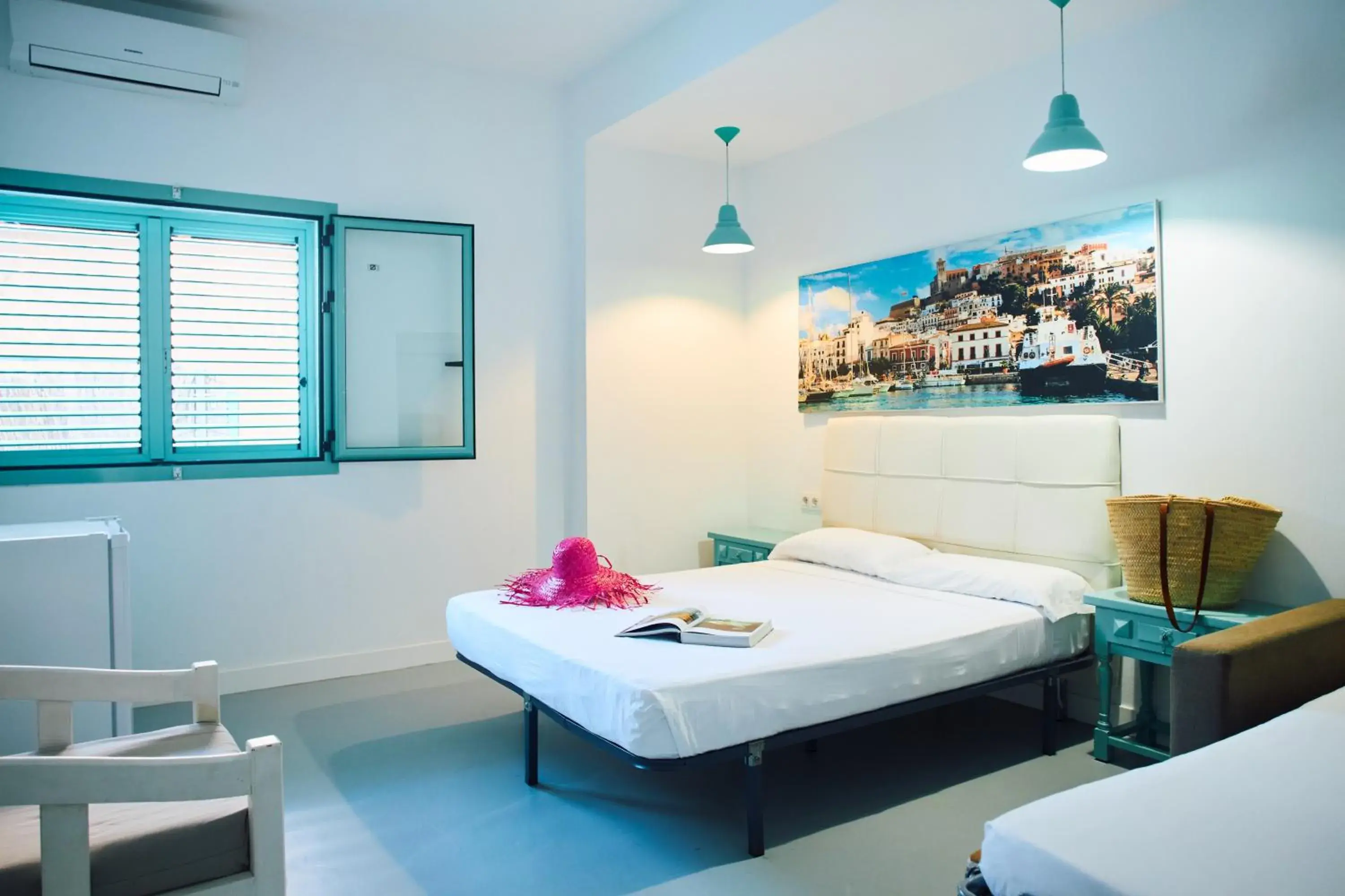 Deluxe Double Room in Hostal Sunset Ibiza Deluxe Double Room in Hostal Sunset Ibiza