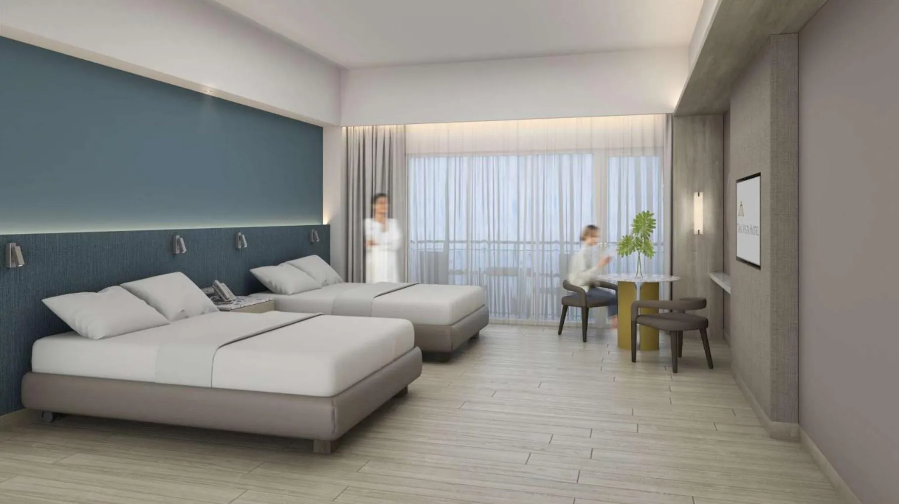 Bedroom, Bed in Taal Vista Hotel