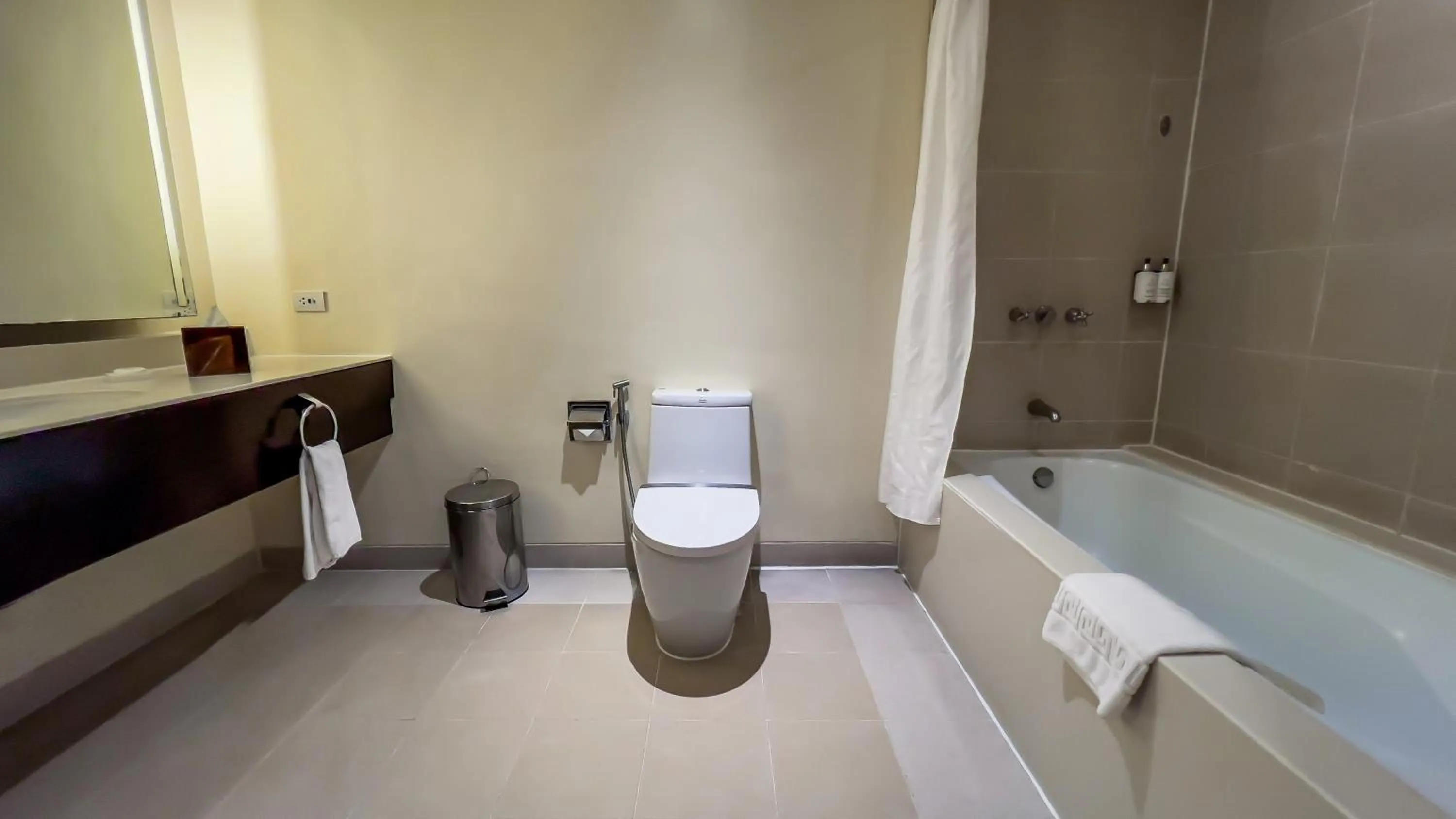 Bathroom in Taal Vista Hotel