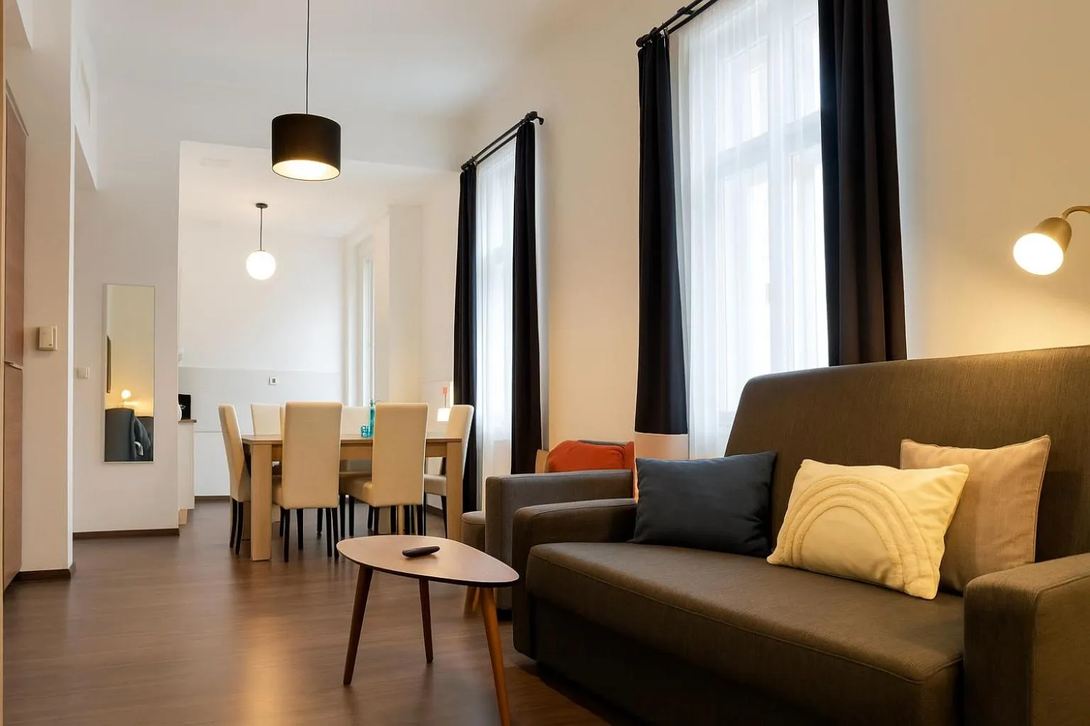 Living room in Made Inn Budapest