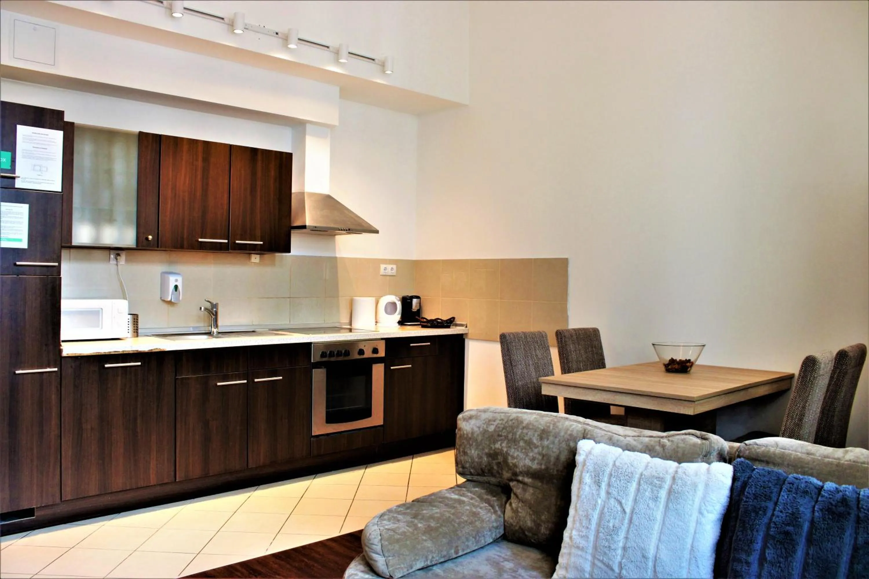 Kitchen or kitchenette in Made Inn Budapest