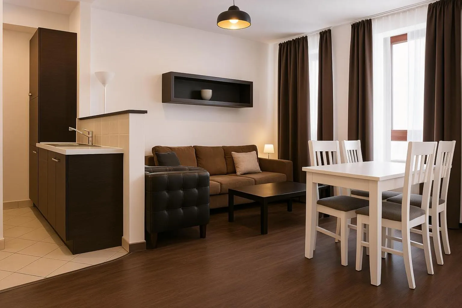 Living room in Made Inn Budapest