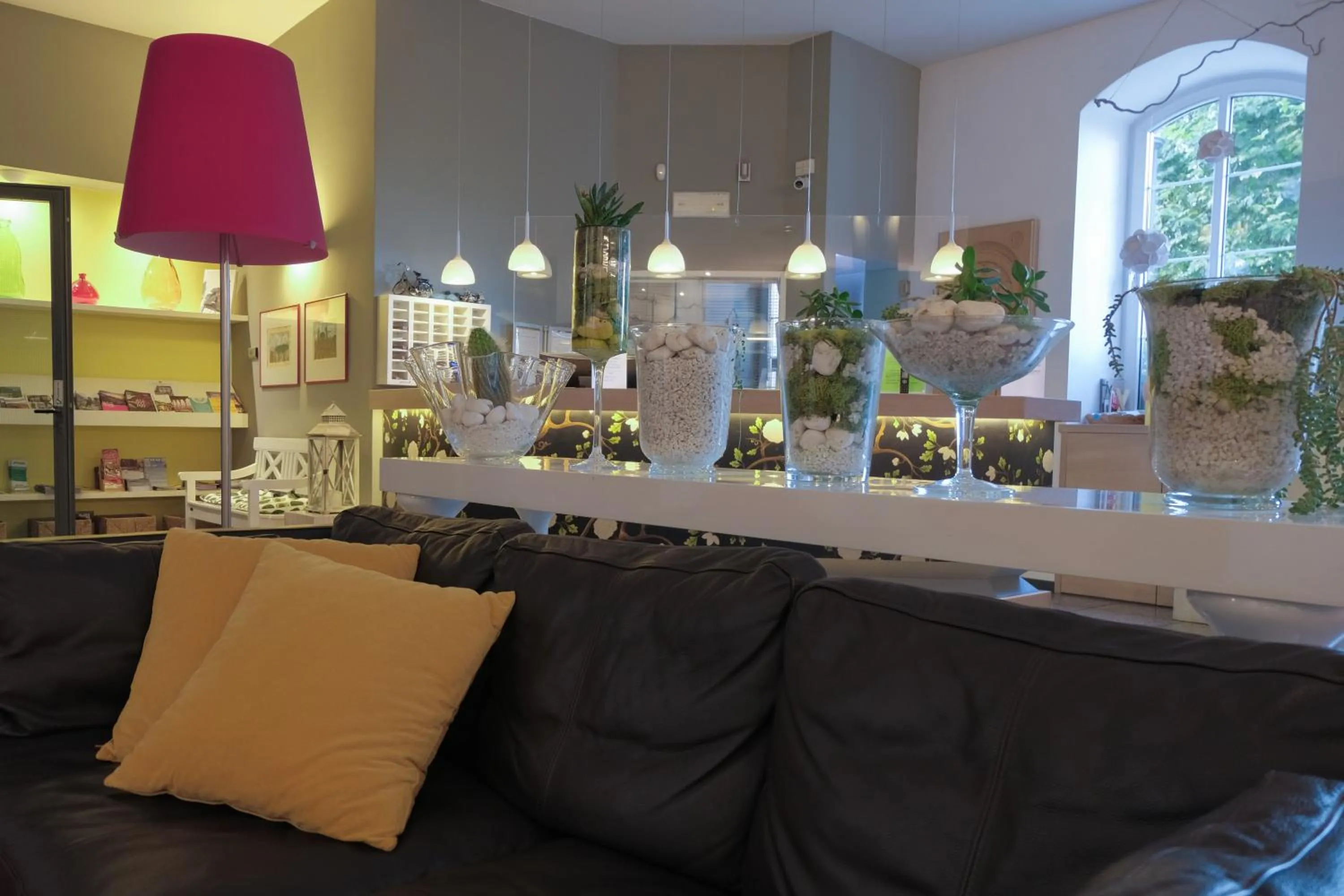 Communal lounge/ TV room in Hotel Liberty