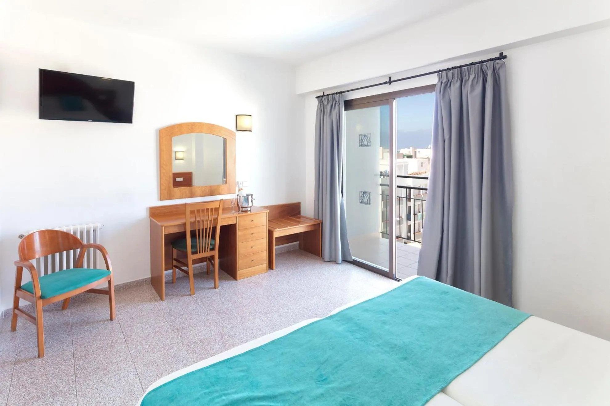 Bedroom, Bed in Hotel Brisa Ibiza - Adults only