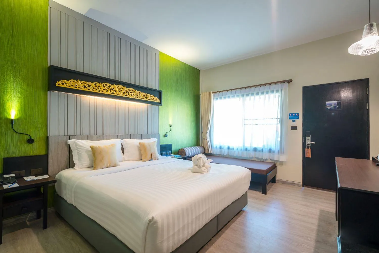 Bedroom, Bed in Deevana Patong Resort & Spa