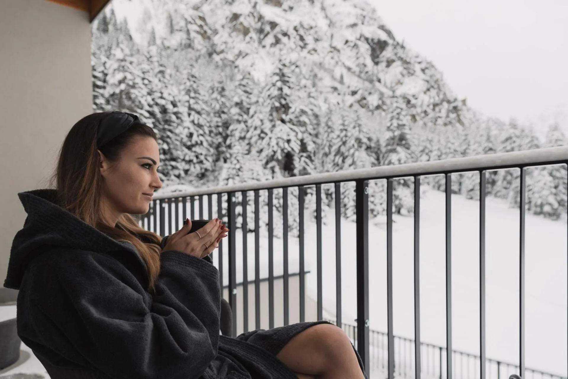 Swimming pool in Alpine Resort Sportalm