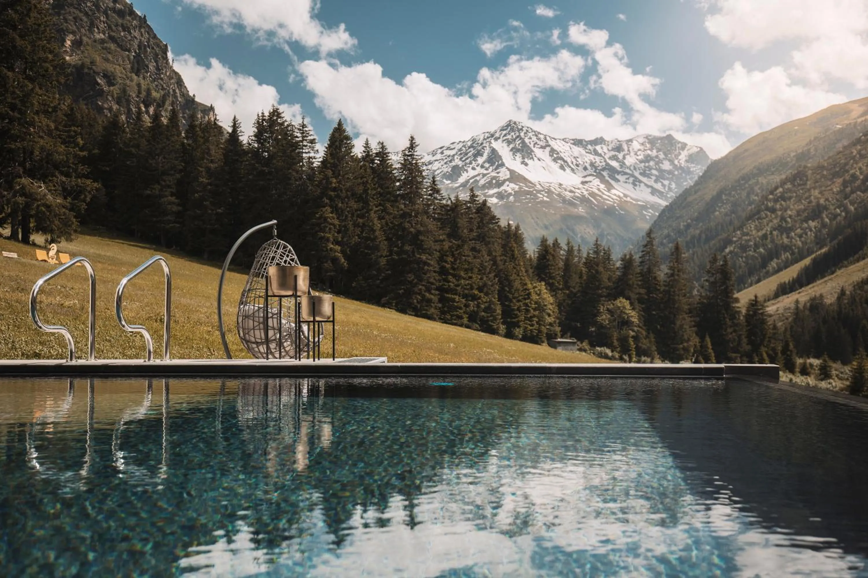 Swimming pool in Alpine Resort Sportalm