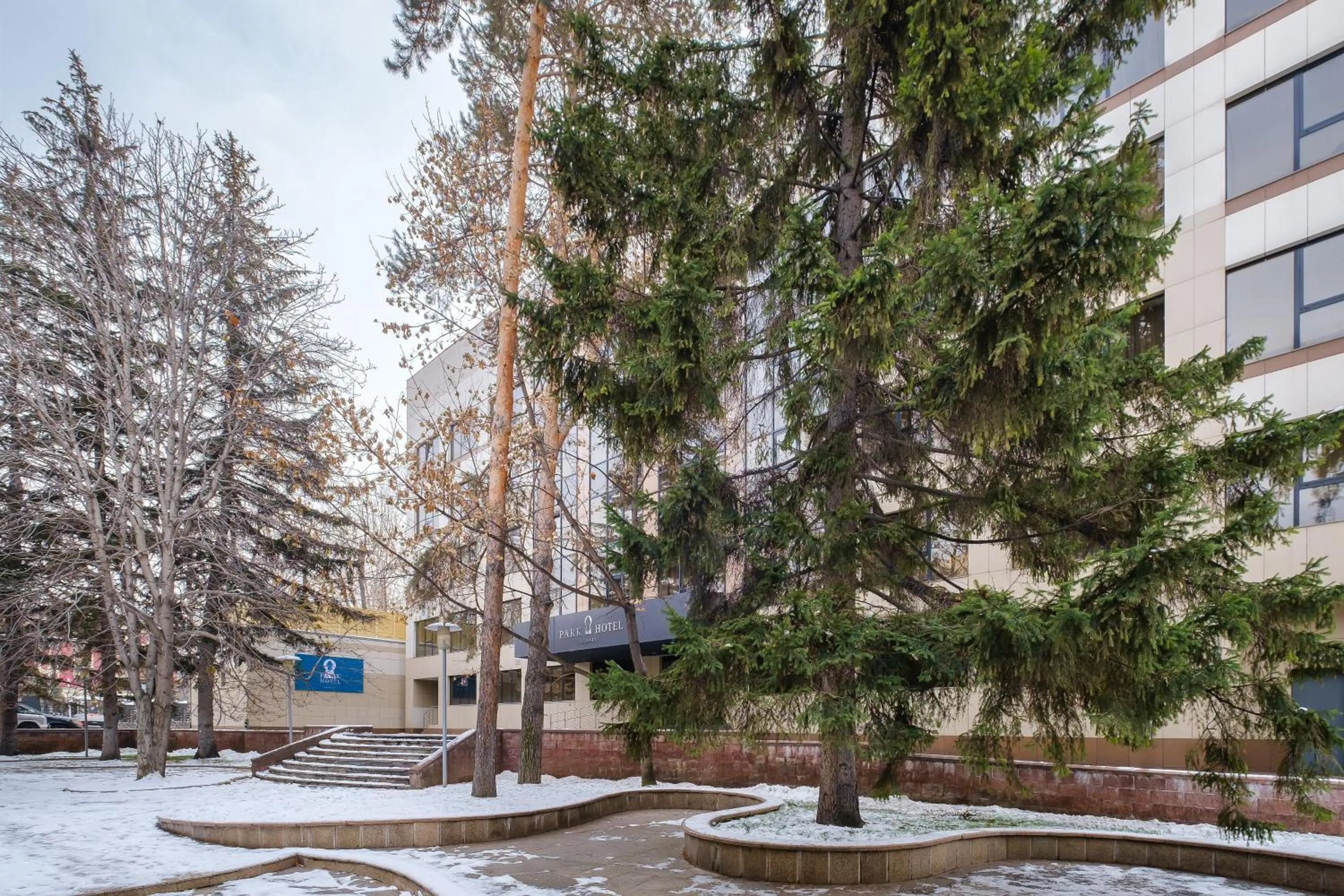 Property building in Park Hotel Almaty