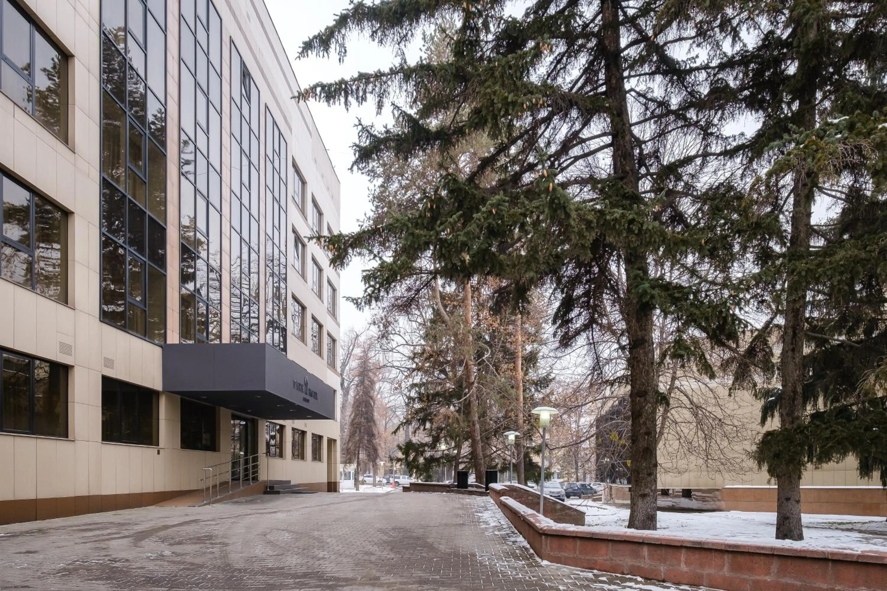 Property building in Park Hotel Almaty