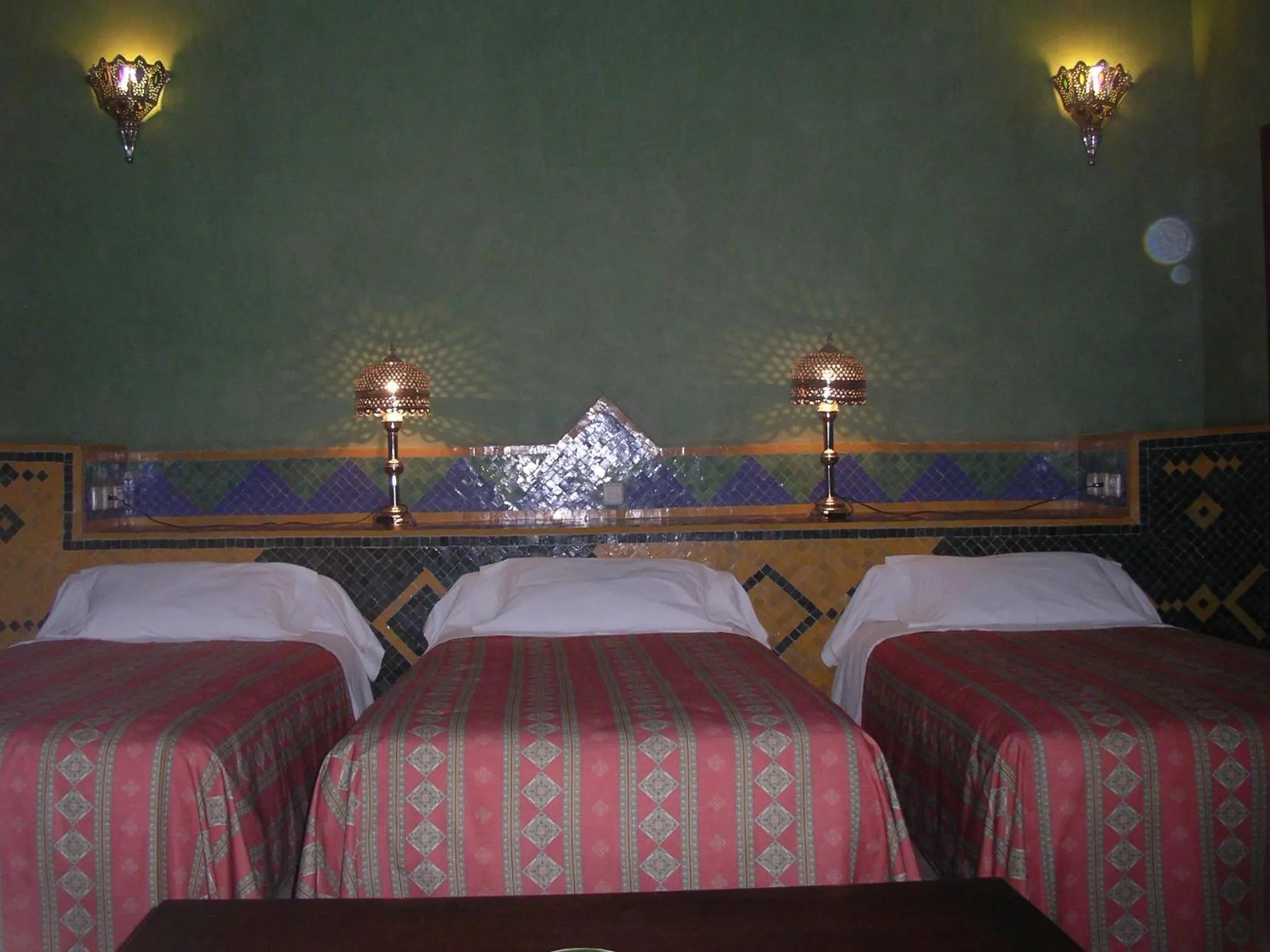 Family in Hotel Kasbah Azalay