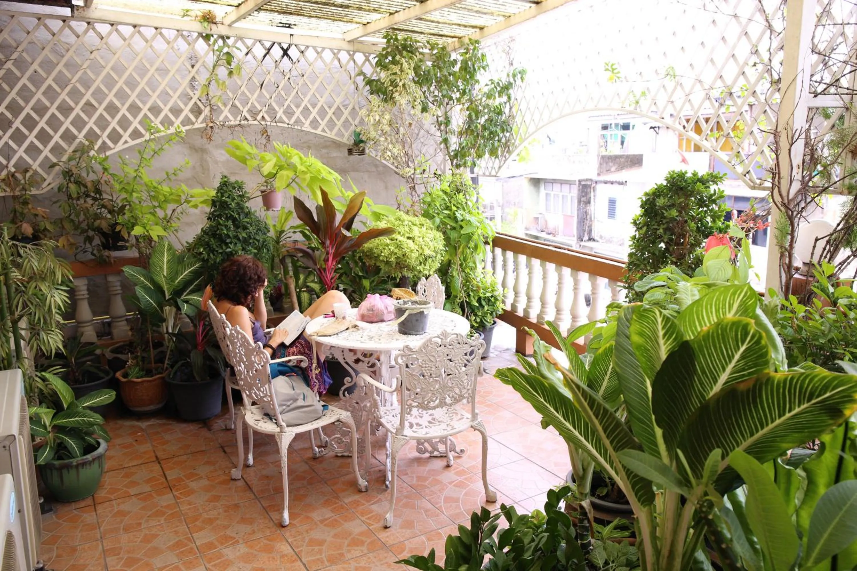 Balcony/Terrace in Thai Cozy House - SHA certified