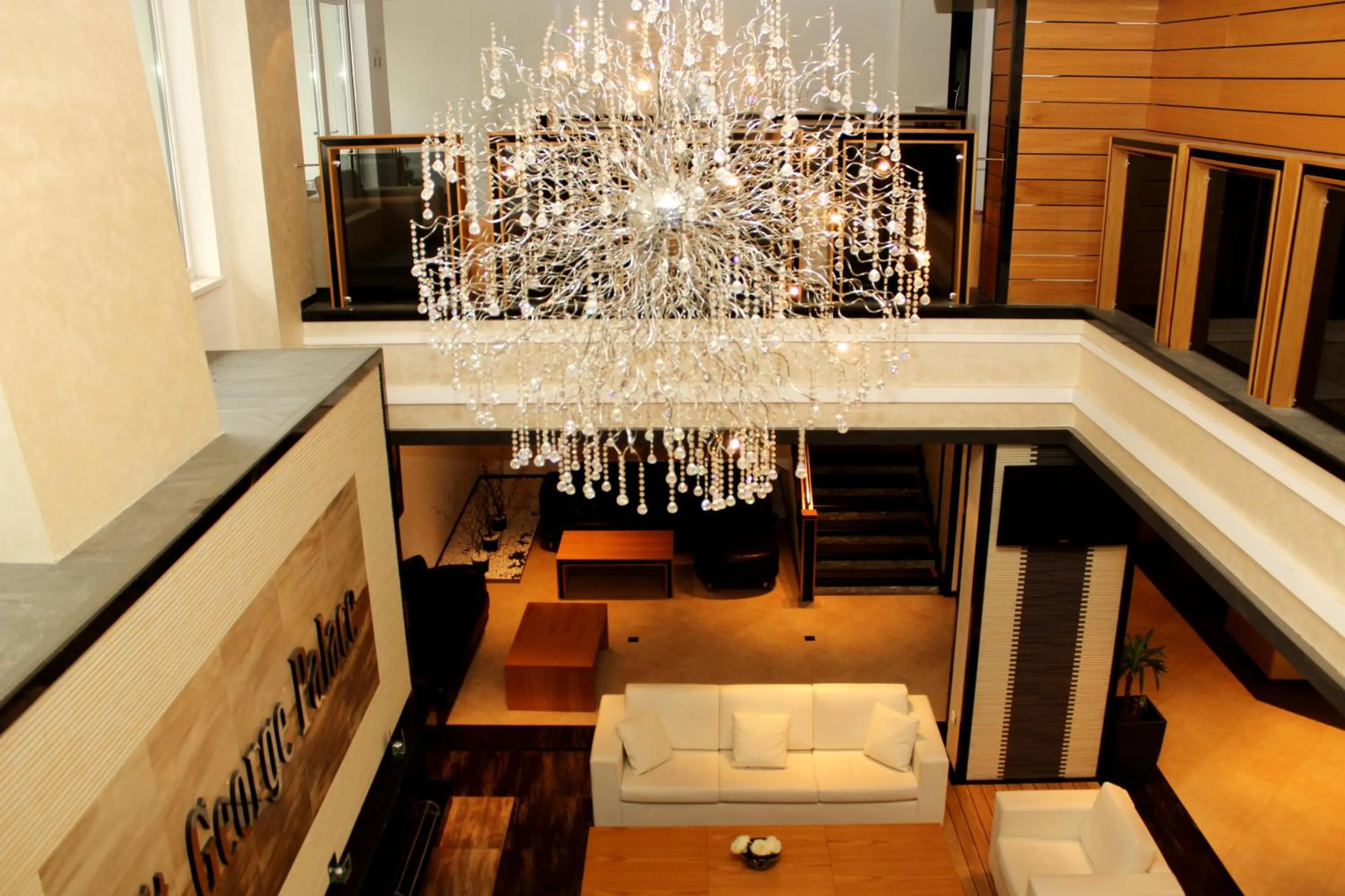 Lobby or reception in Saint George Palace Aparthotel