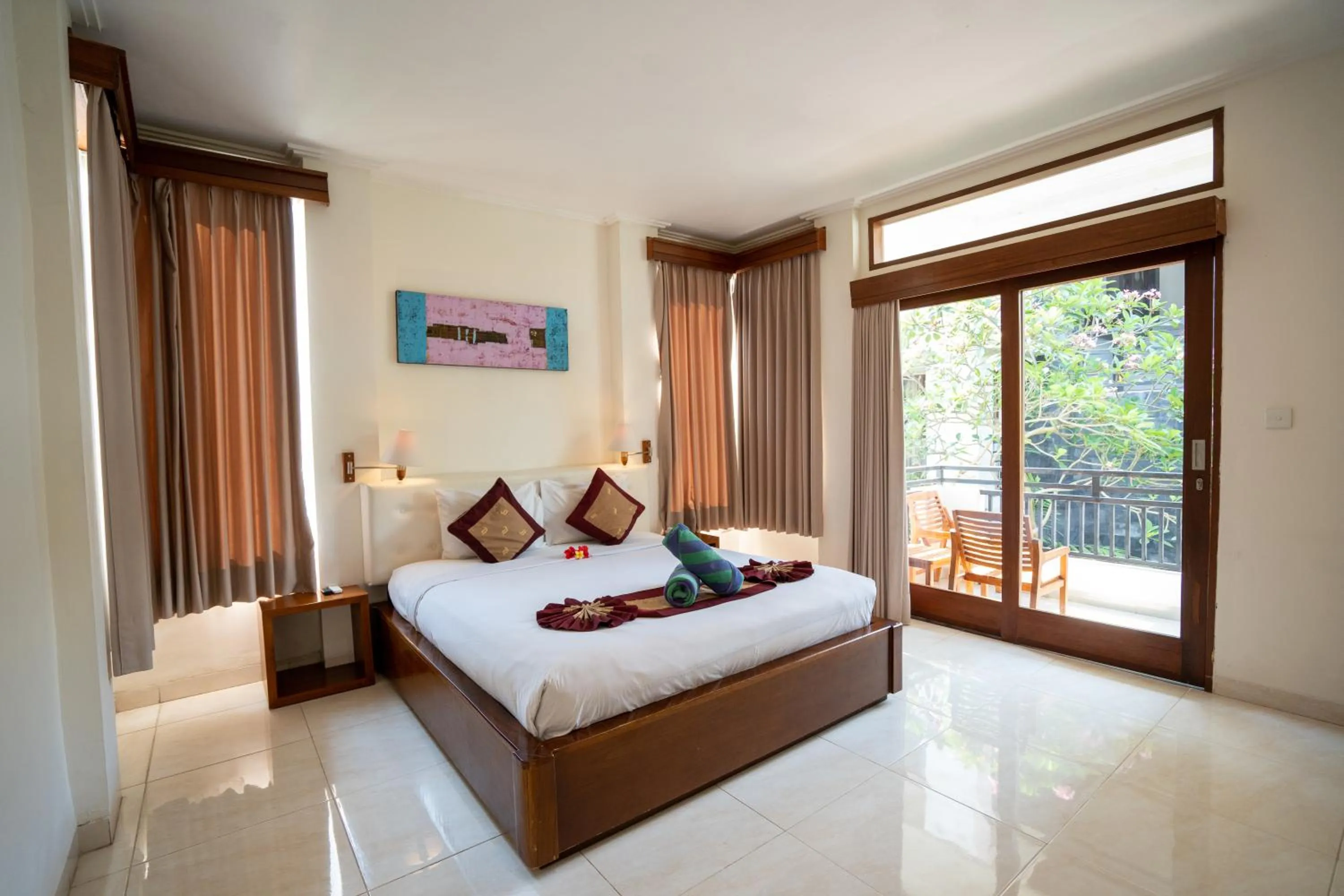 Bed in Baleka Resort & Spa