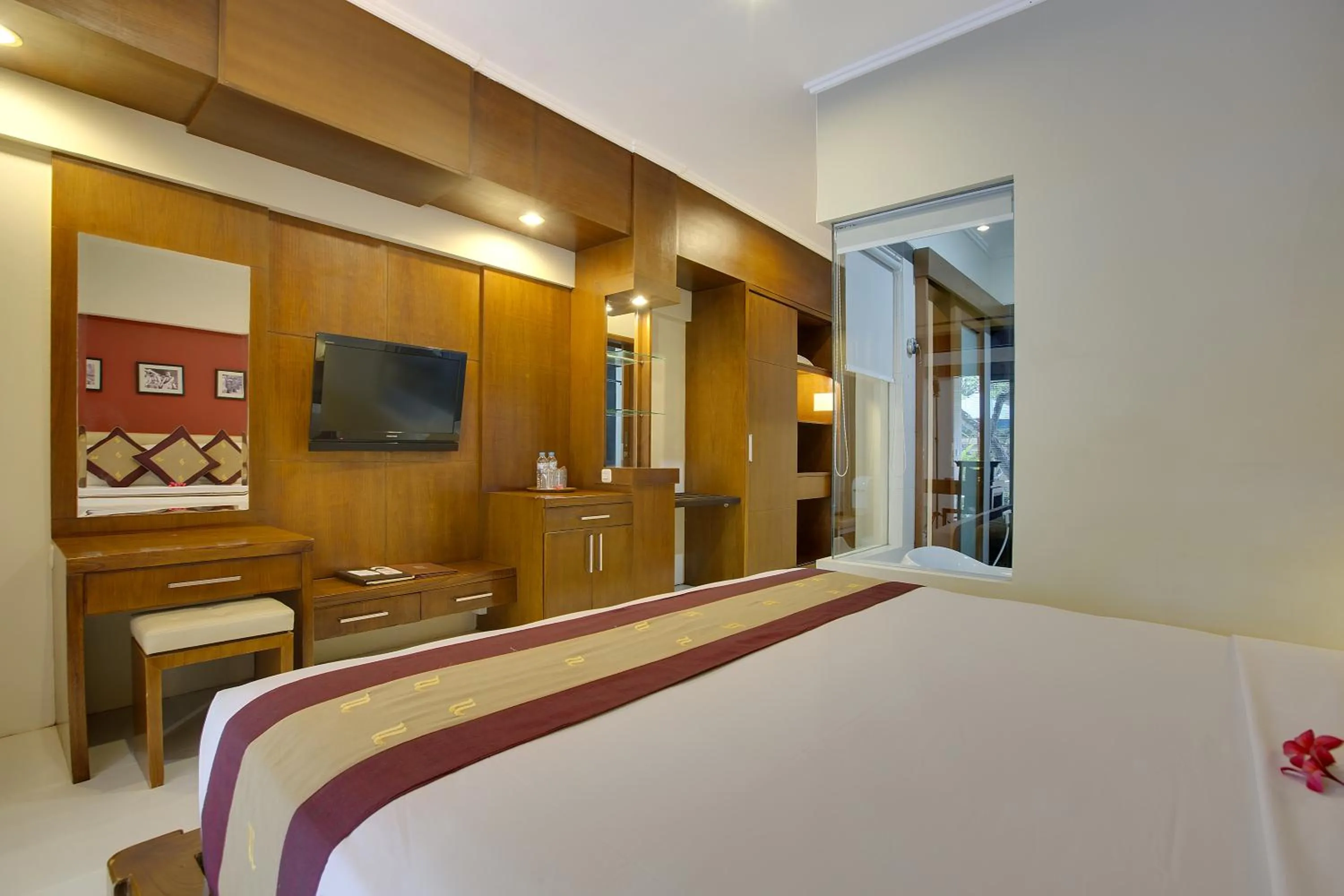 Photo of the whole room, Bed in Baleka Resort & Spa