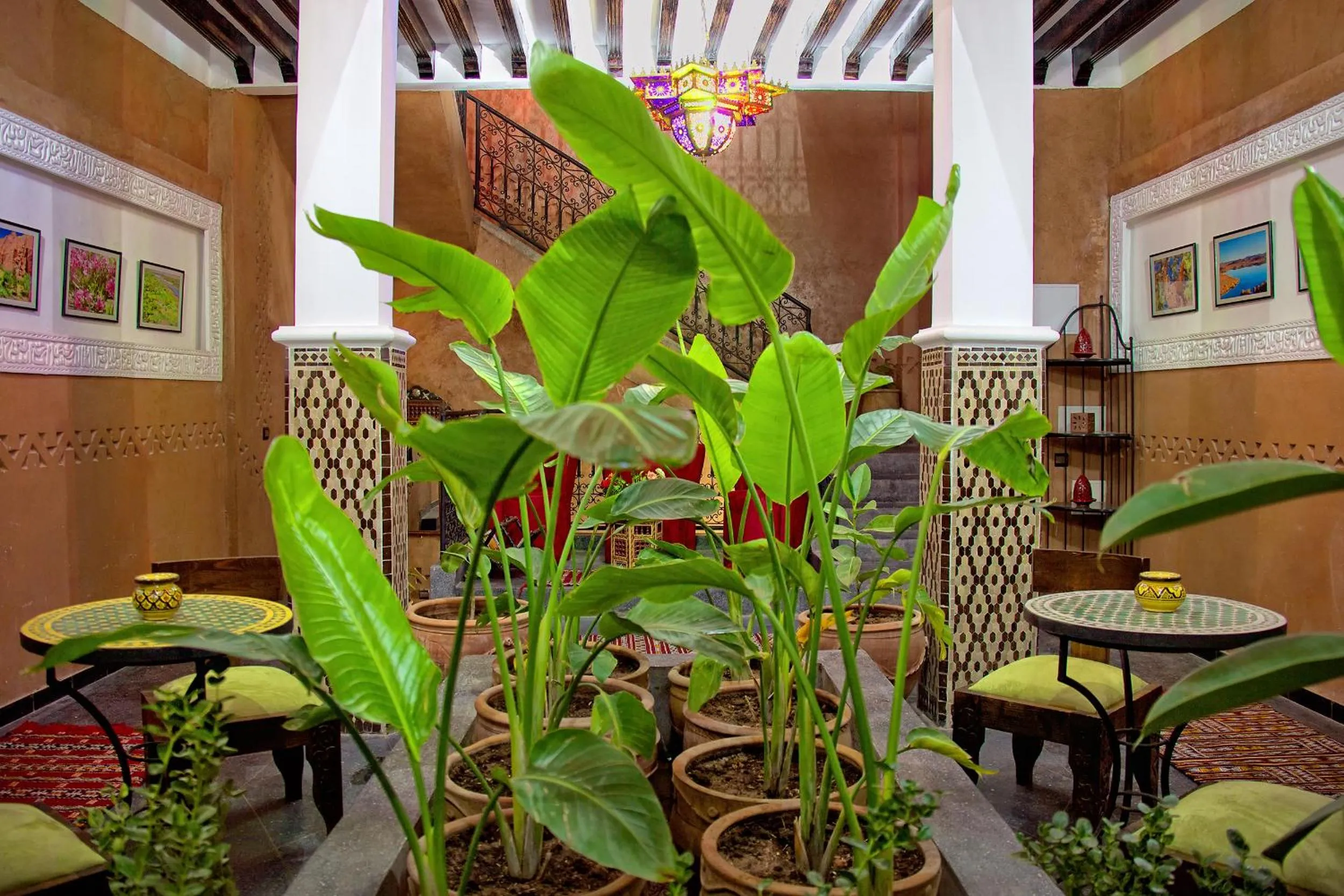 Decorative detail in Hotel Azoul