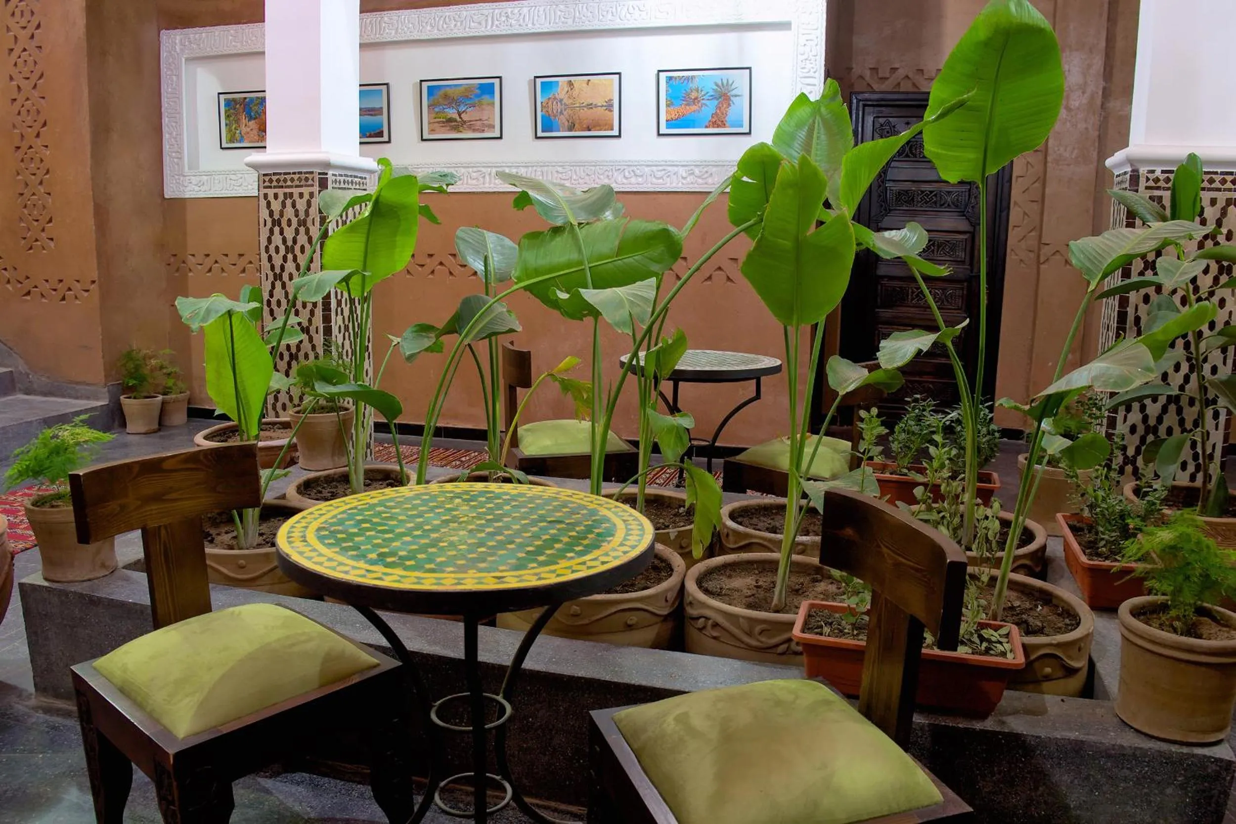 Decorative detail in Hotel Azoul