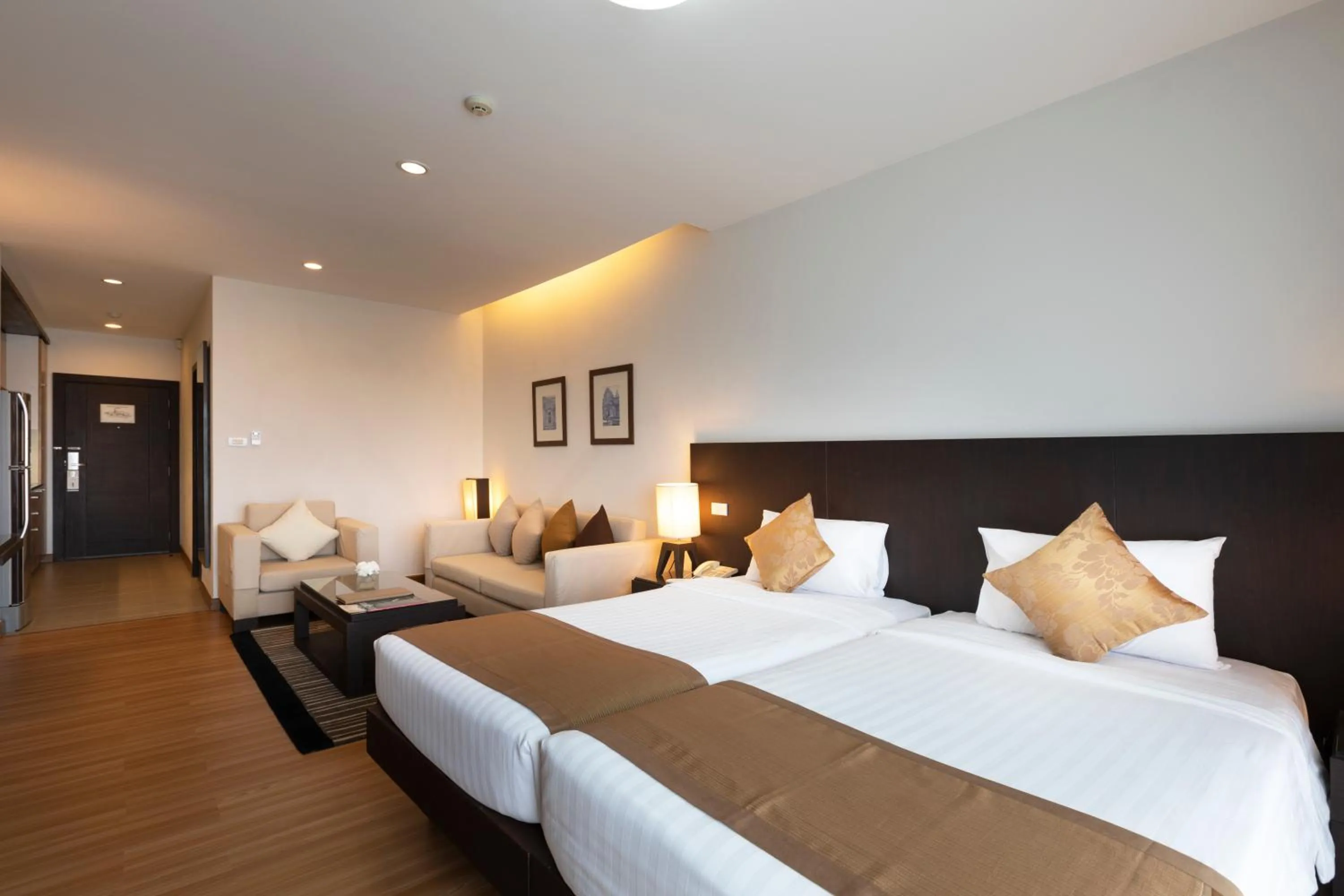 Bed in Kantary Hotel Kabinburi