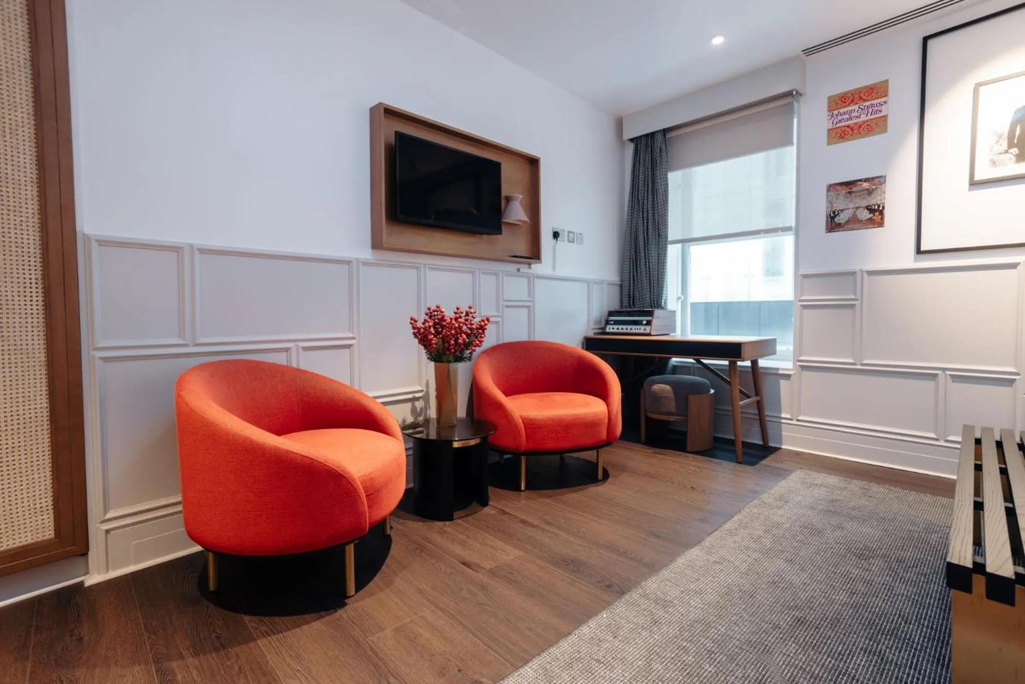 Decorative detail in Leicester House Hotel