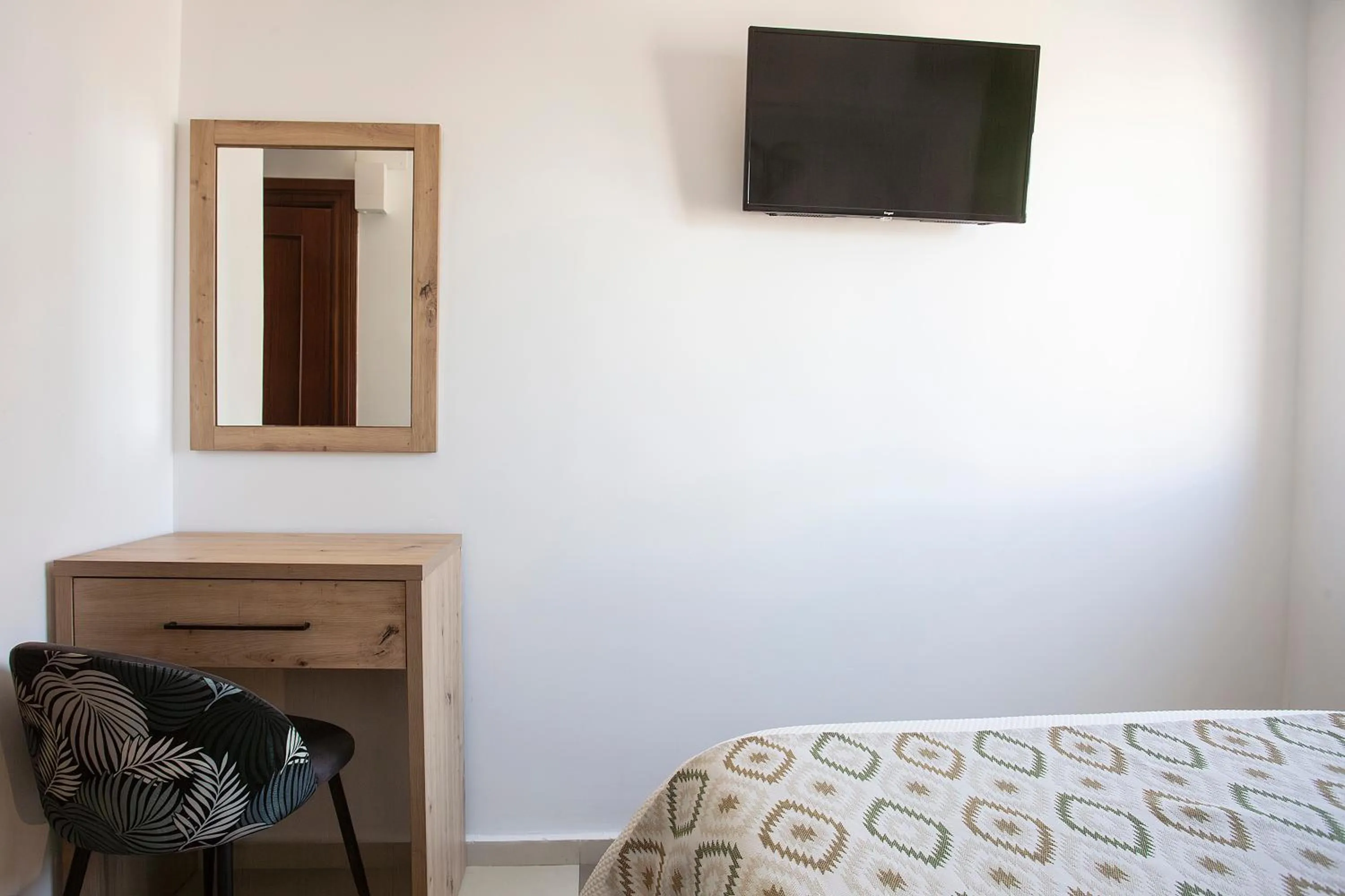 Bed in Hotel Playa Sol