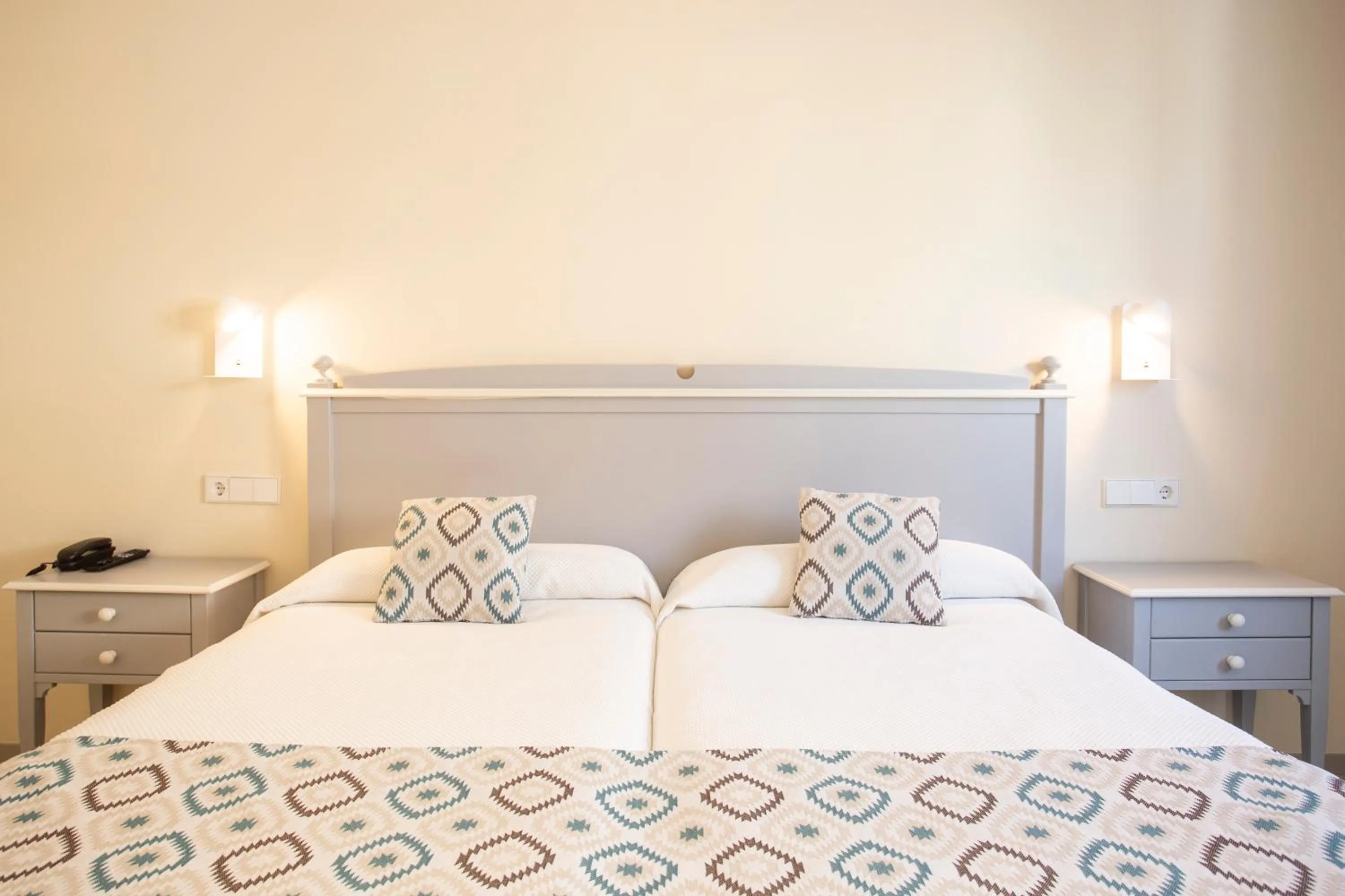 Bed in Hotel Playa Sol