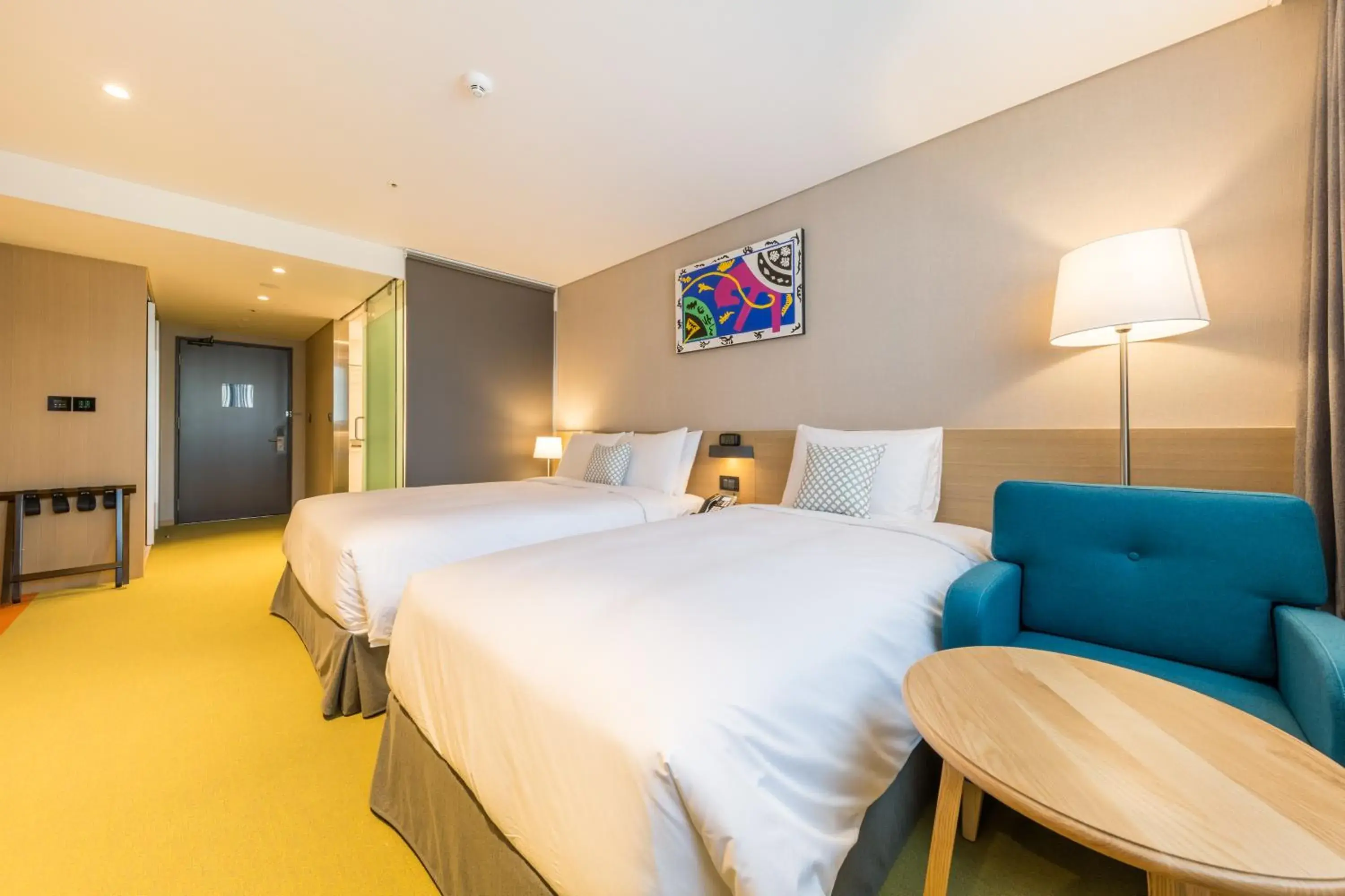 Deluxe Family Twin Room in Howard Johnson by Wyndham Incheon Airport Deluxe Family Twin Room in Howard Johnson by Wyndham Incheon Airport