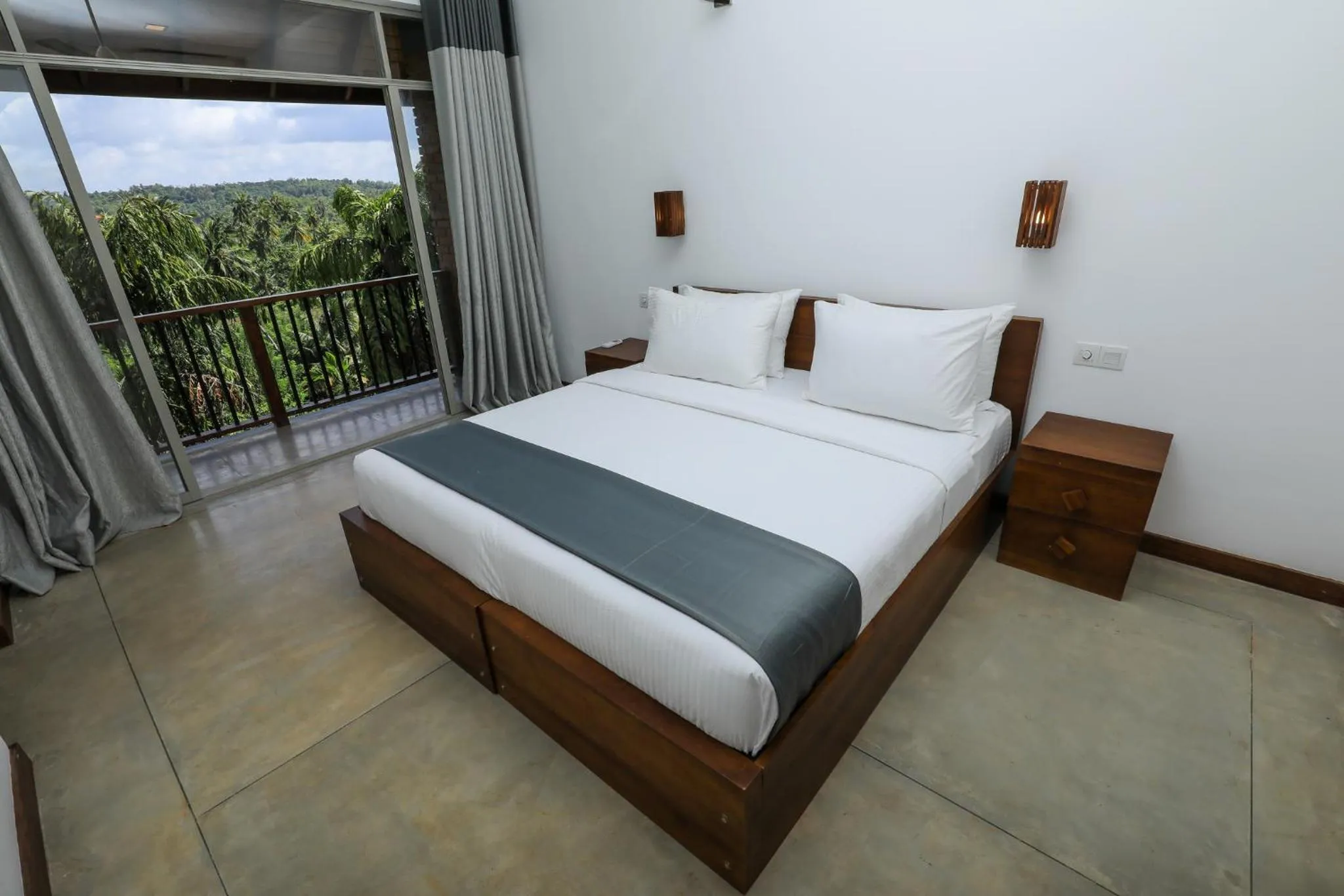 Mountain view, Bed in Somerset Mirissa Eco