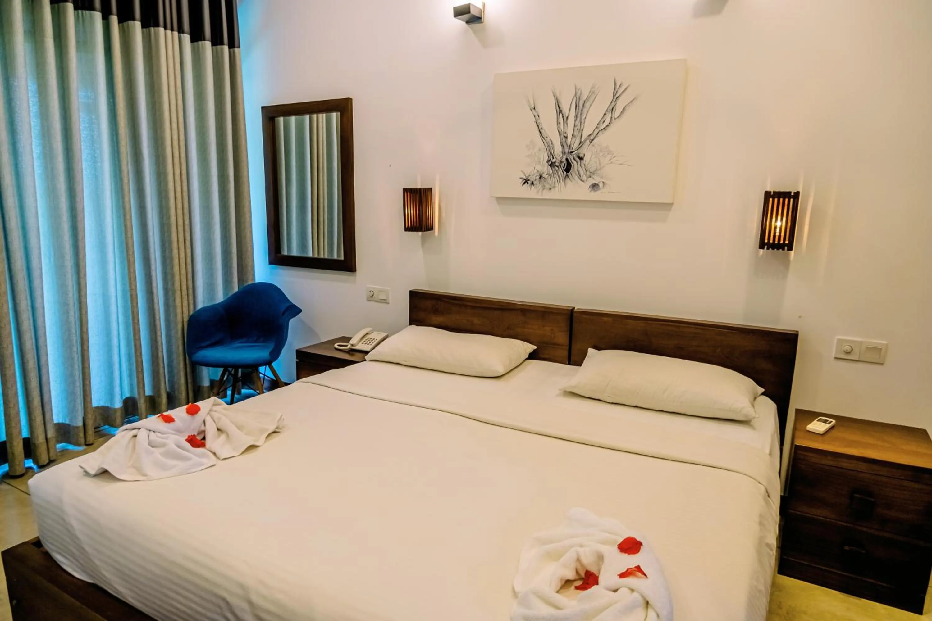 View (from property/room), Bed in Somerset Mirissa Eco